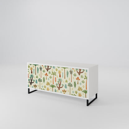 PALM SPRING Mueble de TV Compacto de 2 puertas