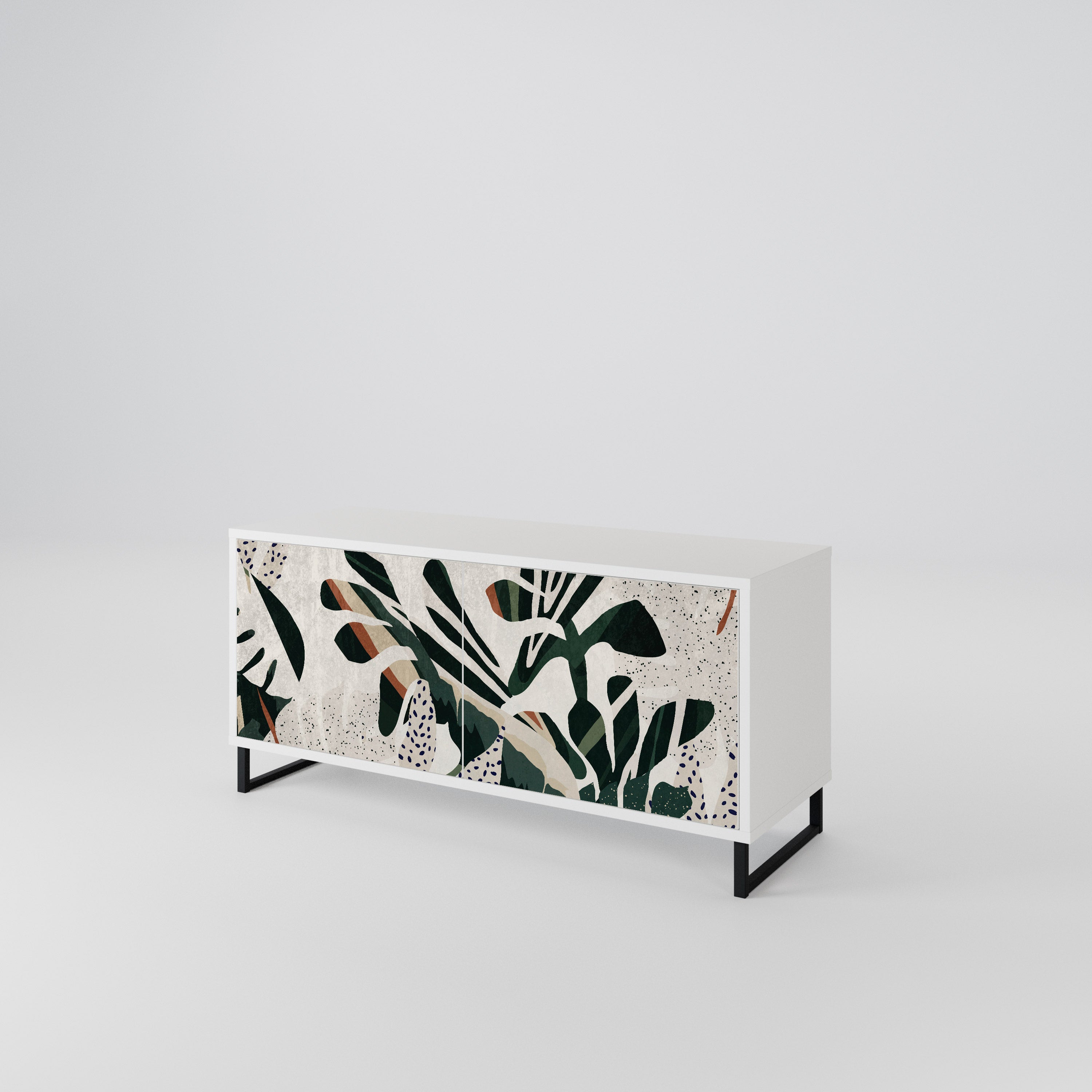 VERDURE FORMATION Compact 2-Door TV Cabinet