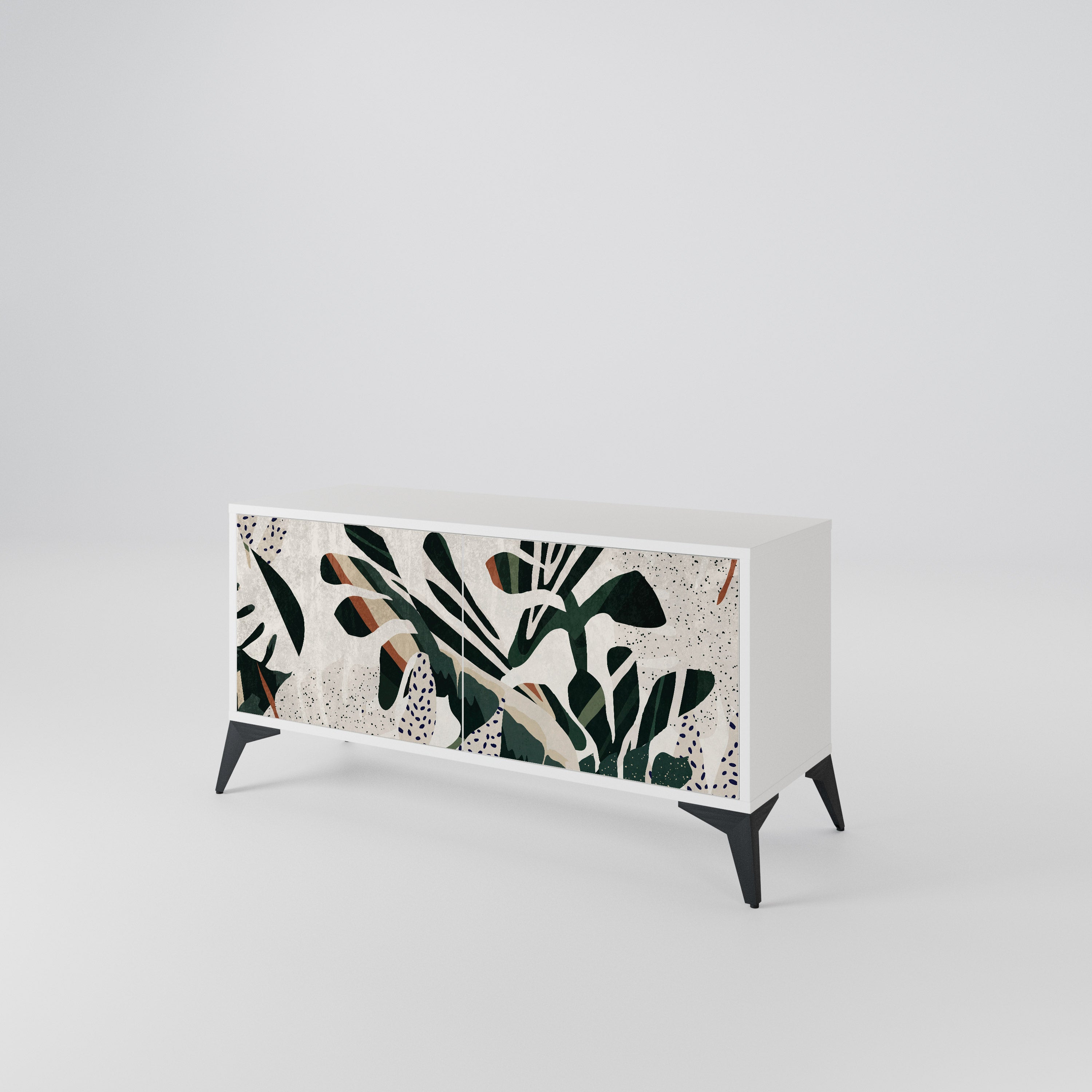 VERDURE FORMATION Compact 2-Door TV Cabinet