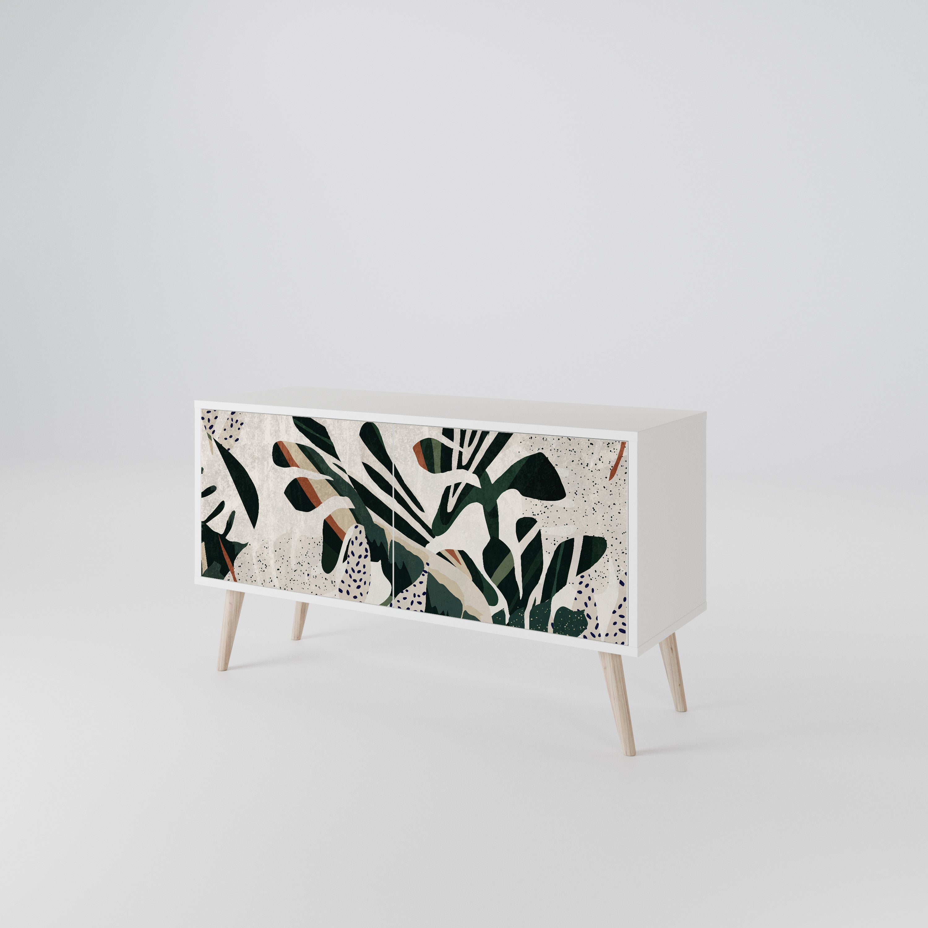 VERDURE FORMATION Compact 2-Door TV Cabinet