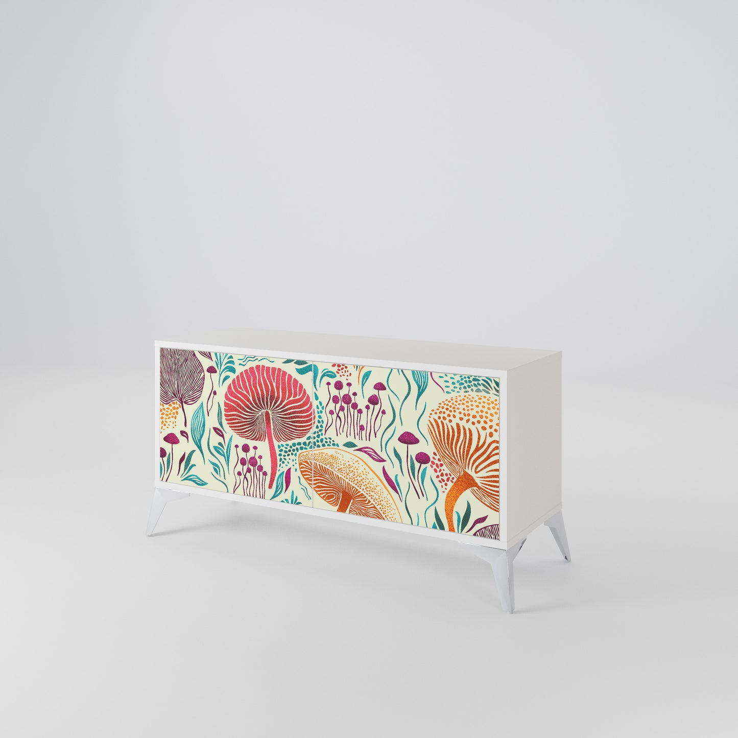 FUNGUS FANTASY Mueble de TV Compacto de 2 puertas