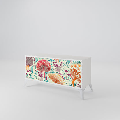 FUNGUS FANTASY Mueble de TV Compacto de 2 puertas