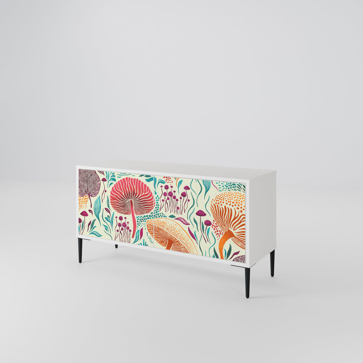FUNGUS FANTASY Mueble de TV Compacto de 2 puertas
