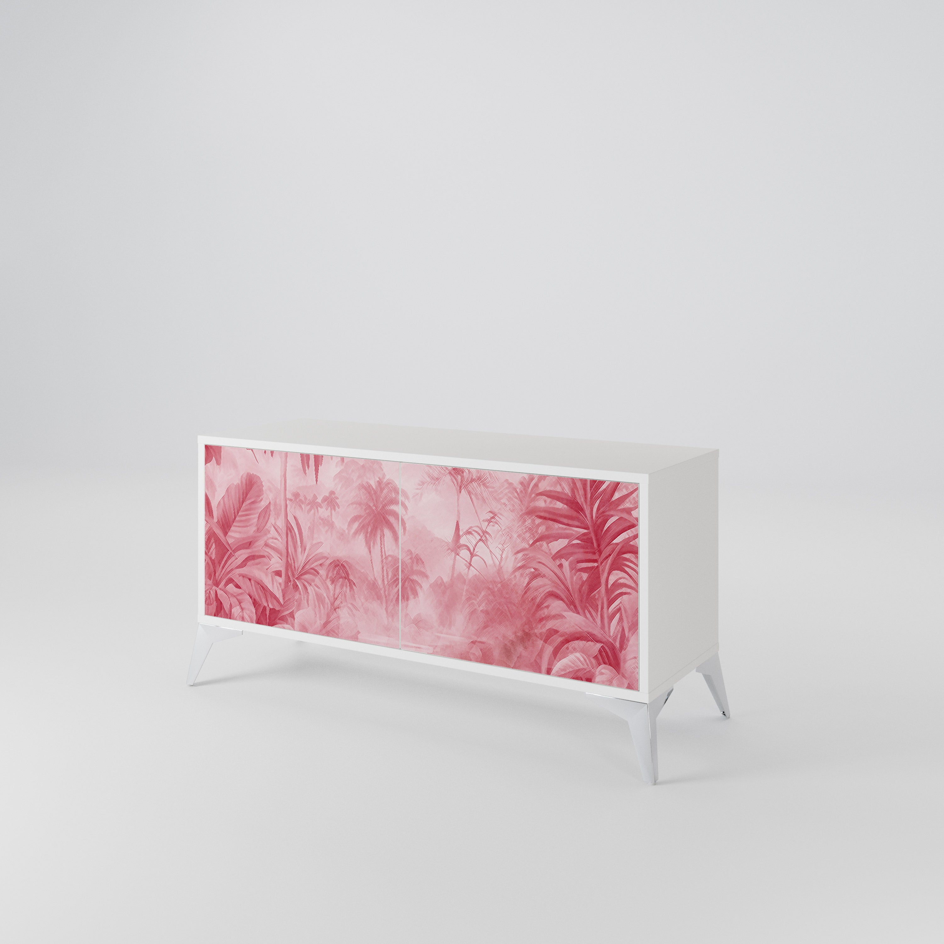 SWEET TROPICS Compact 2-Door TV Cabinet