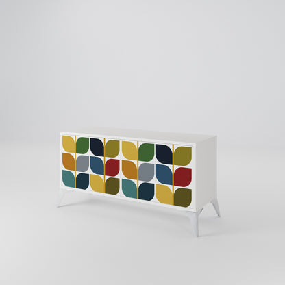WEIGHTLESS HOURS Mueble de TV Compacto de 2 puertas