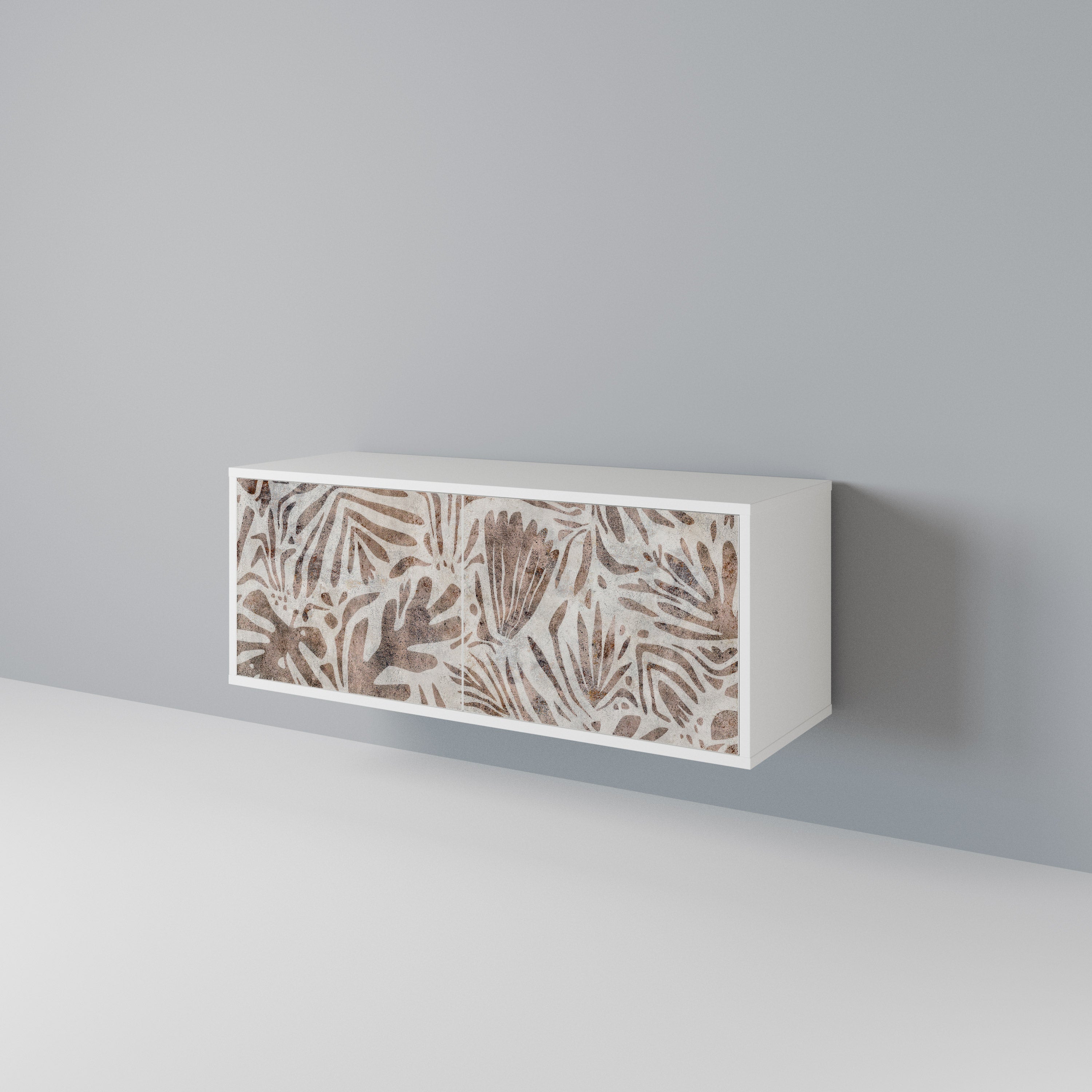 PASSING TIME Mueble de TV Compacto de 2 puertas