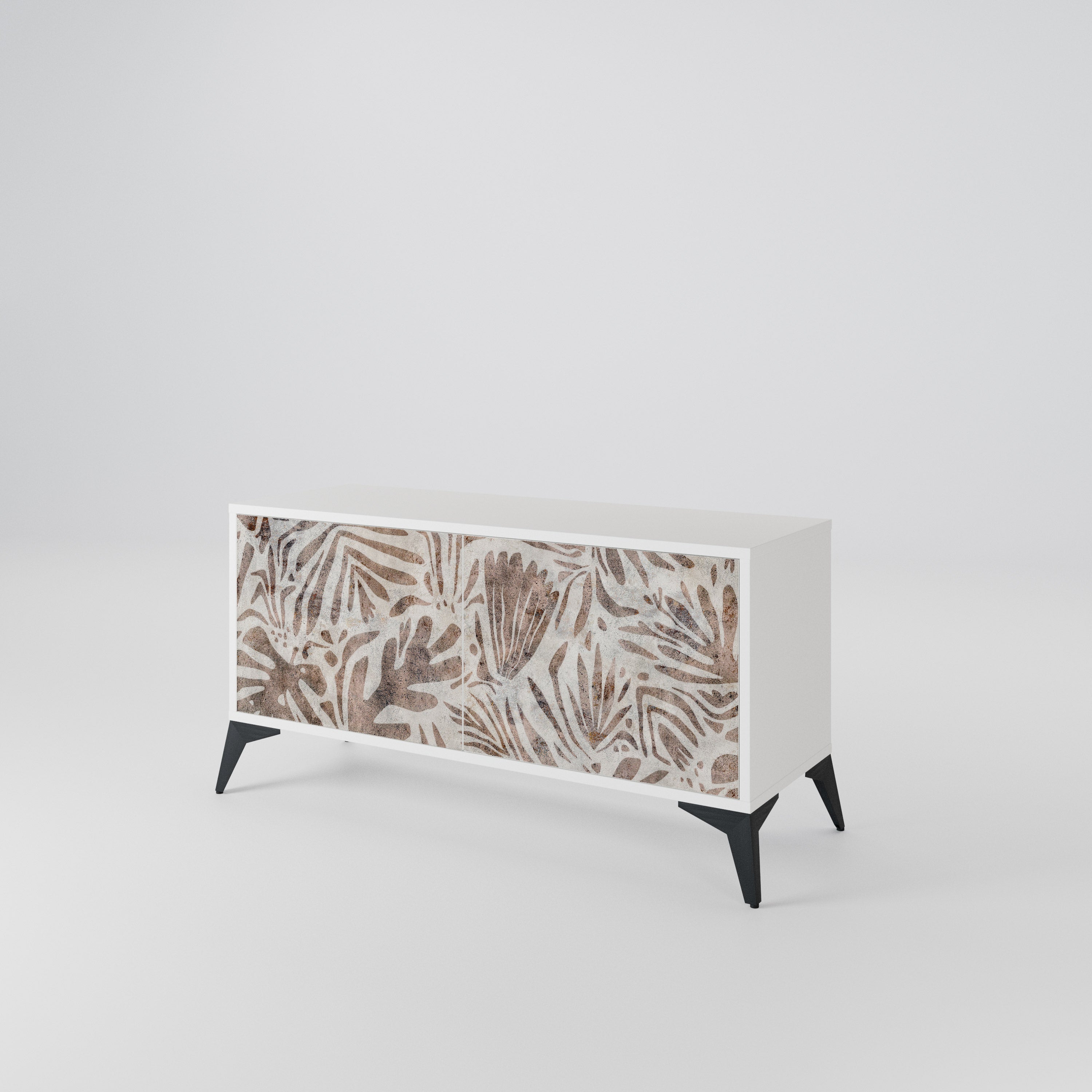 PASSING TIME Mueble de TV Compacto de 2 puertas