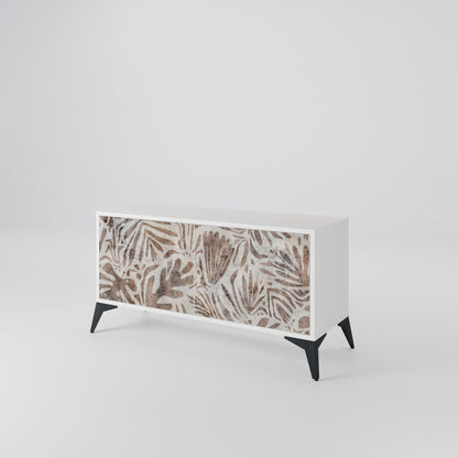 PASSING TIME Mueble de TV Compacto de 2 puertas