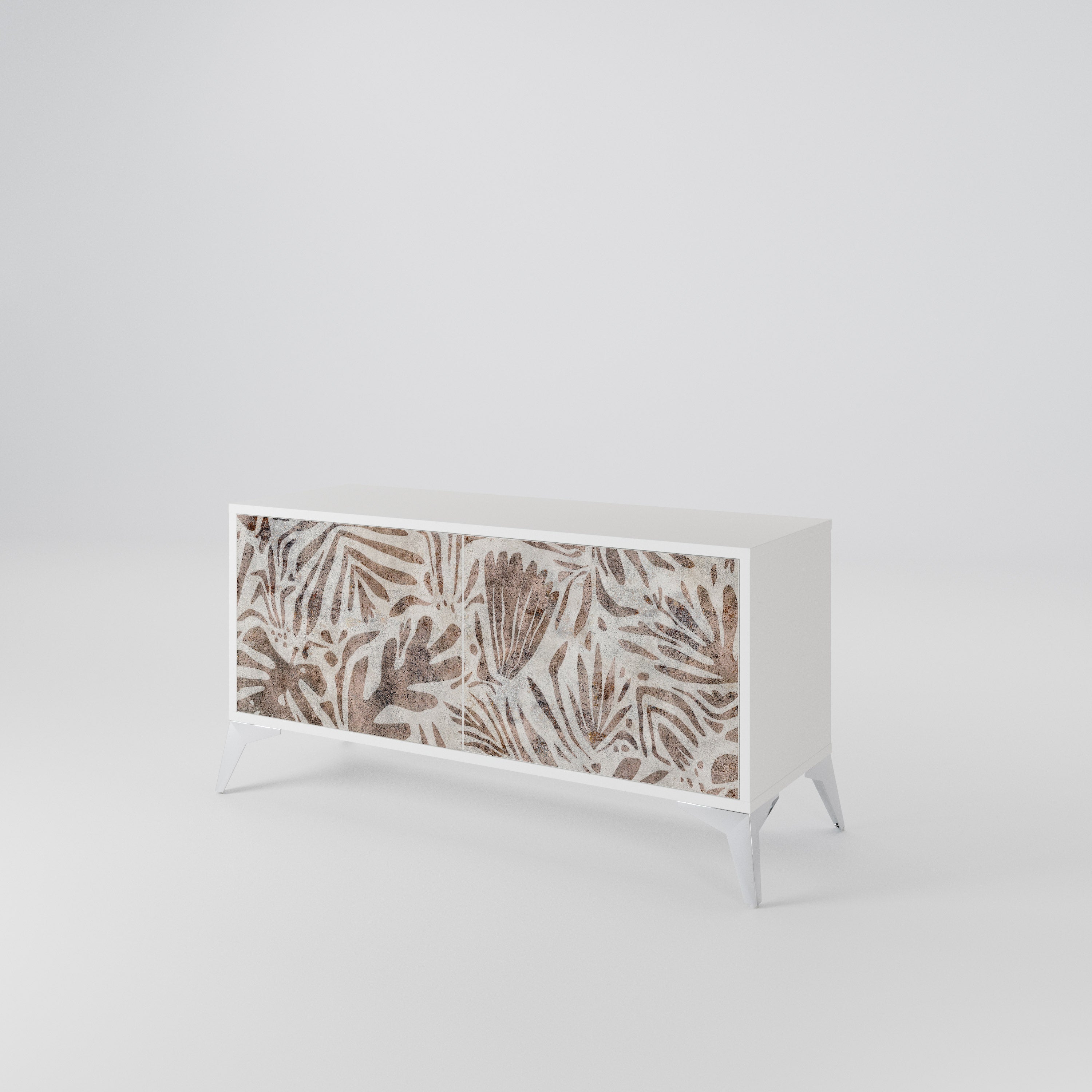 PASSING TIME Mueble de TV Compacto de 2 puertas