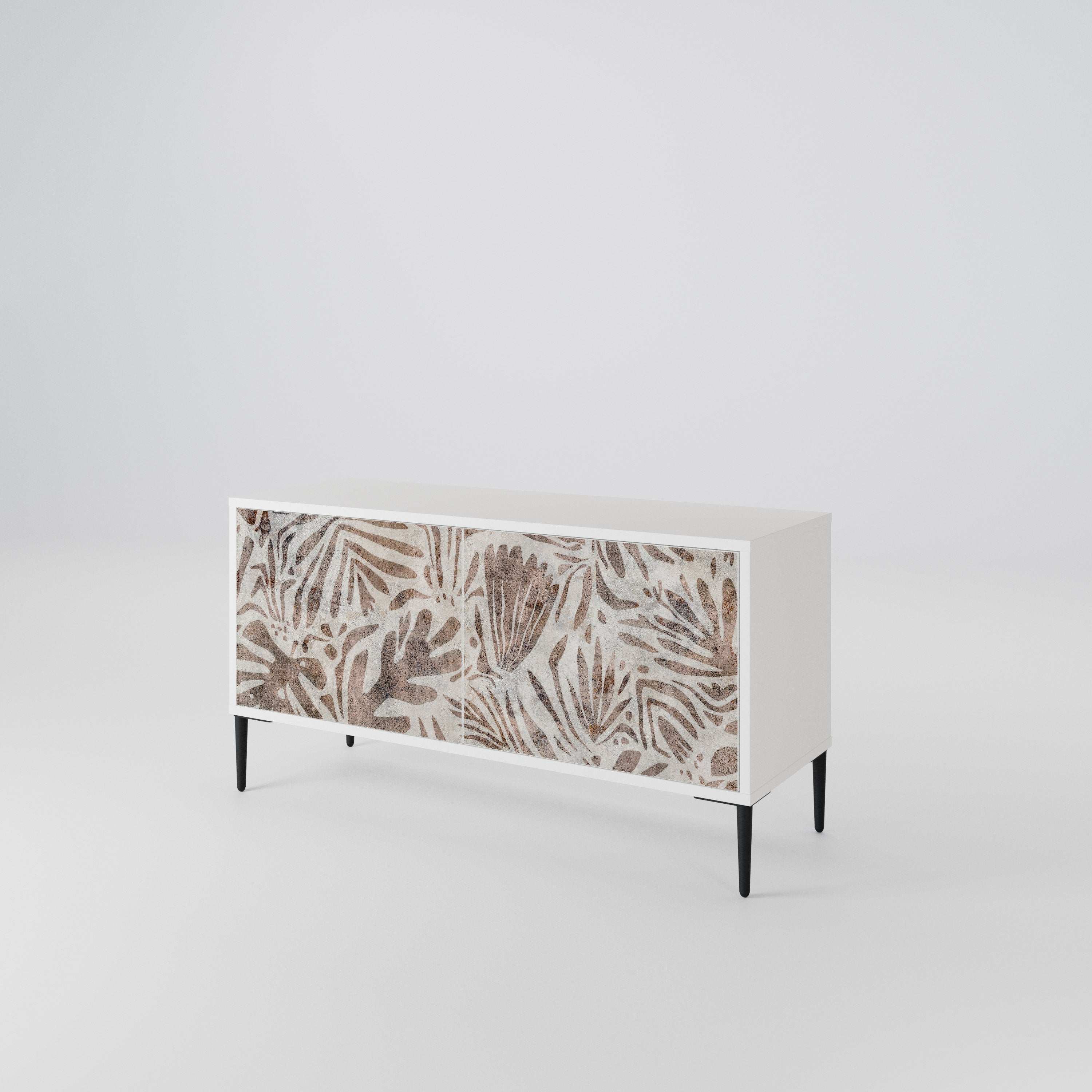 PASSING TIME Mueble de TV Compacto de 2 puertas
