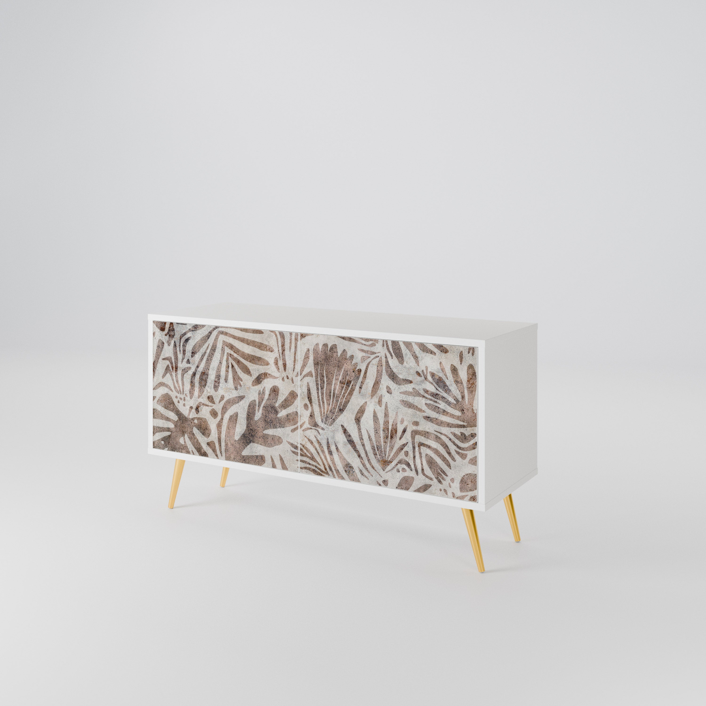 PASSING TIME Mueble de TV Compacto de 2 puertas