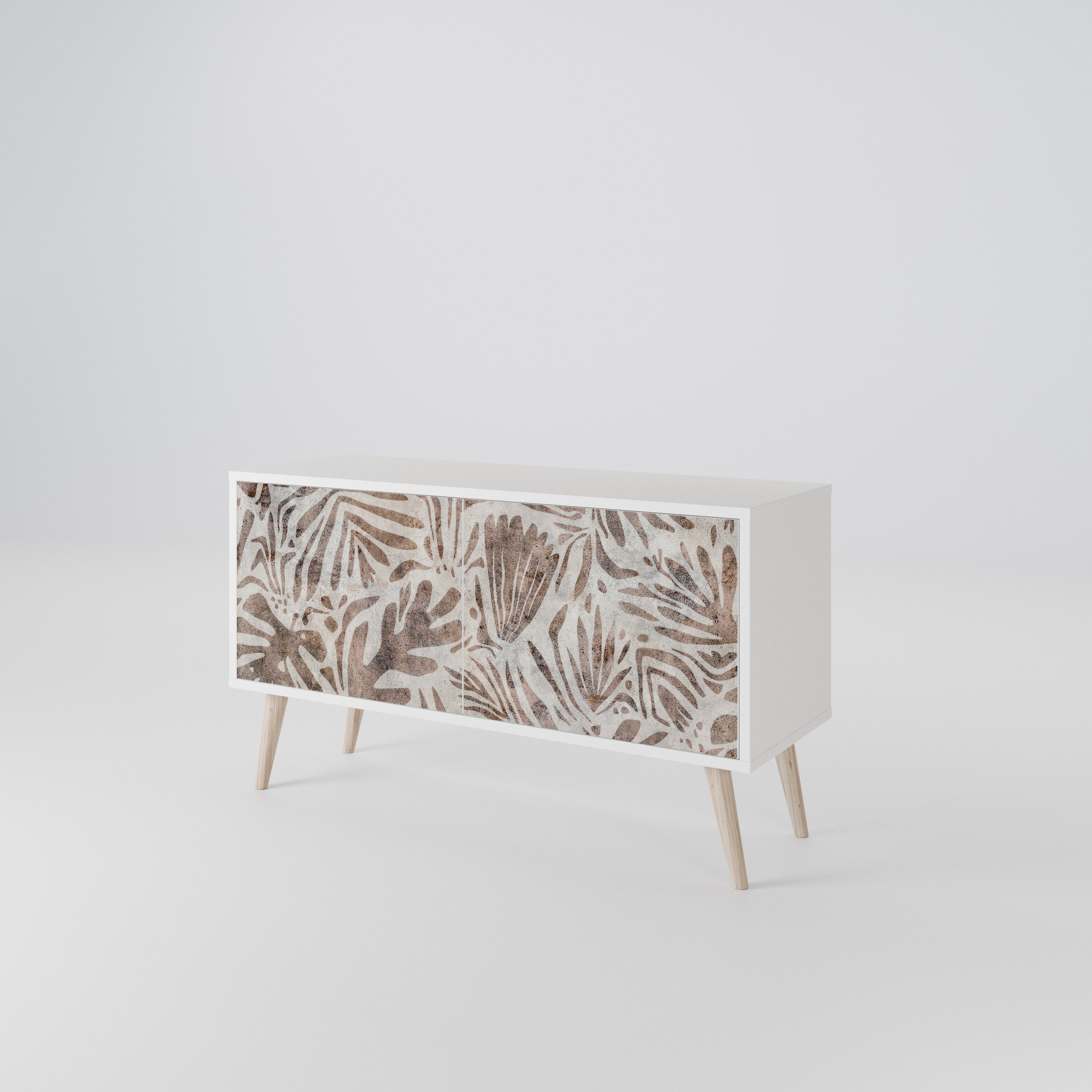 PASSING TIME Mueble de TV Compacto de 2 puertas