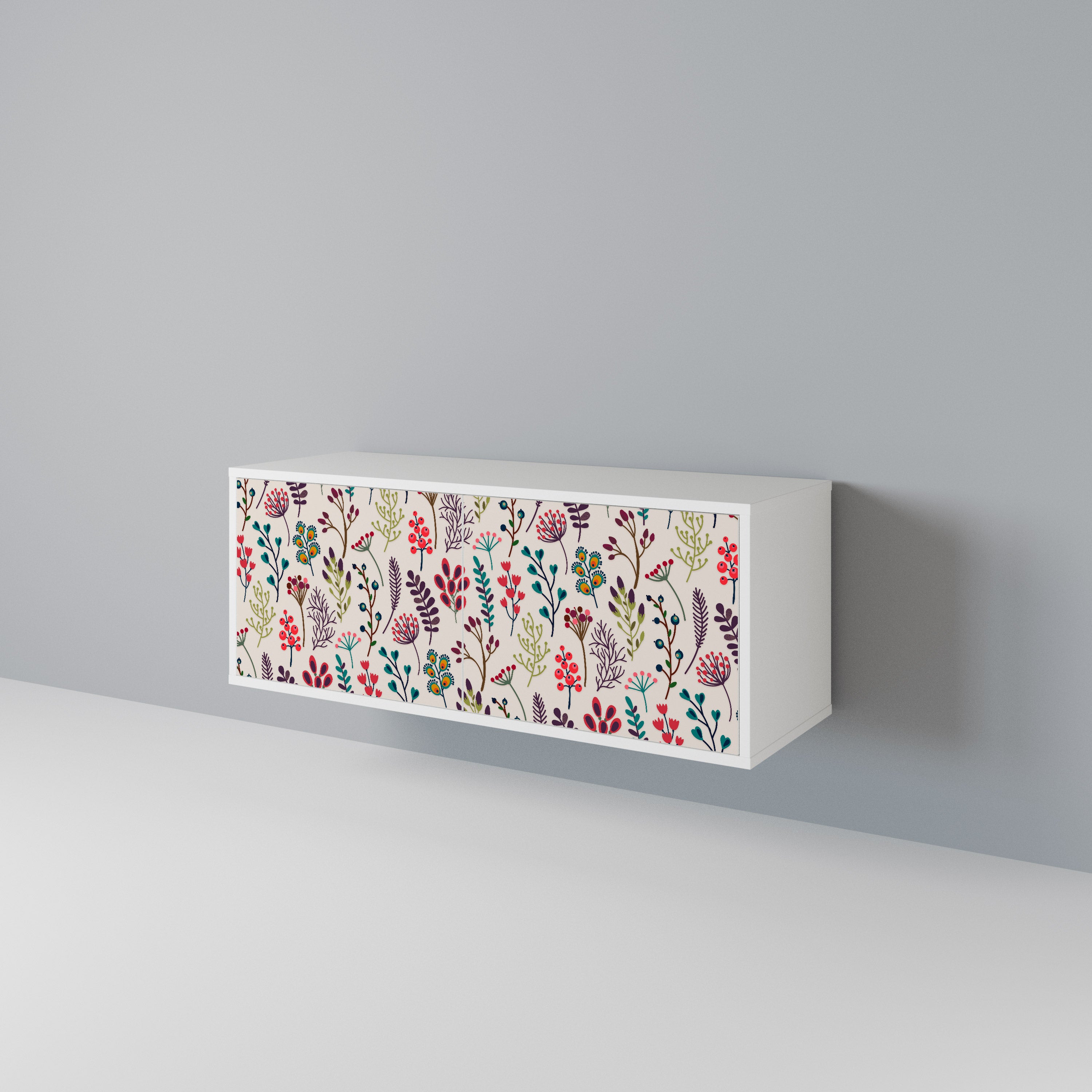 AUTUMN SUNDRIES Mueble de TV Compacto de 2 puertas