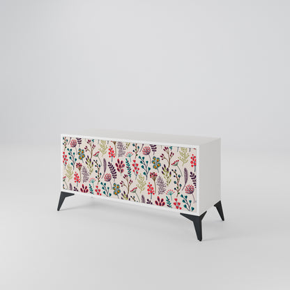 AUTUMN SUNDRIES Mueble de TV Compacto de 2 puertas