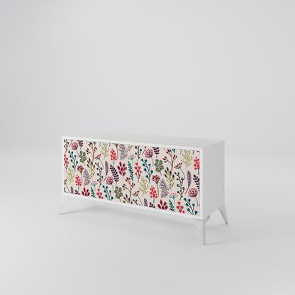 AUTUMN SUNDRIES Mueble de TV Compacto de 2 puertas