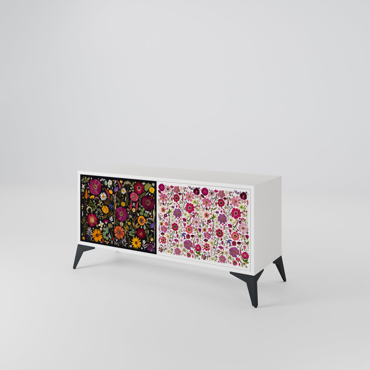 DAYNITE GARDEN Mueble de TV Compacto de 2 puertas