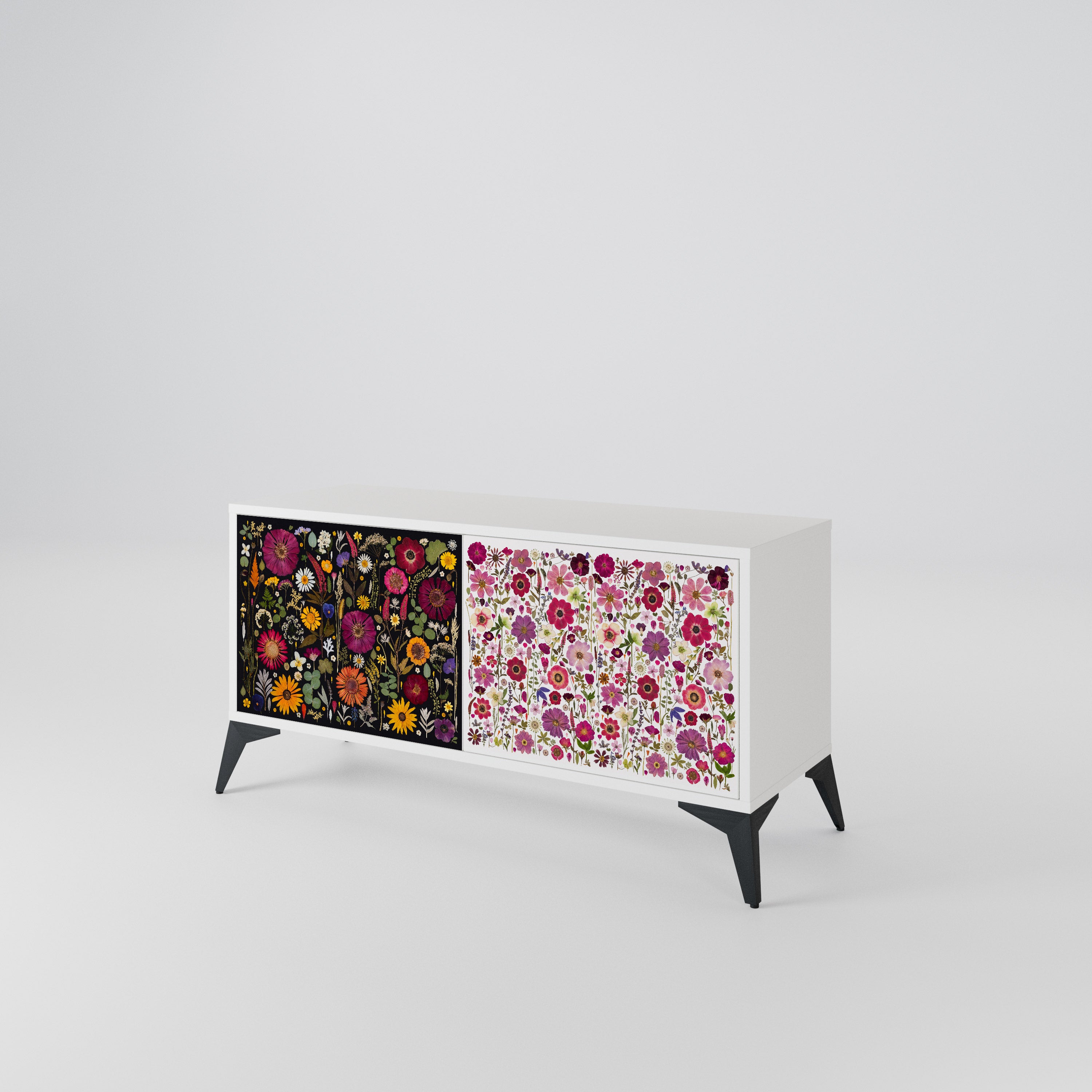 DAYNITE GARDEN Mueble de TV Compacto de 2 puertas