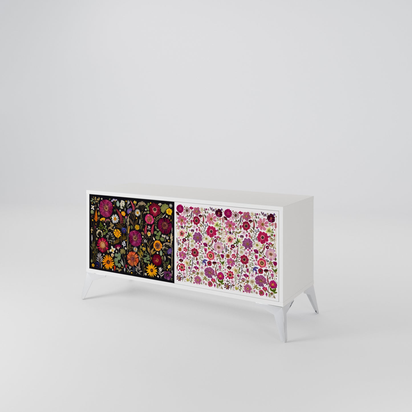 DAYNITE GARDEN Mueble de TV Compacto de 2 puertas