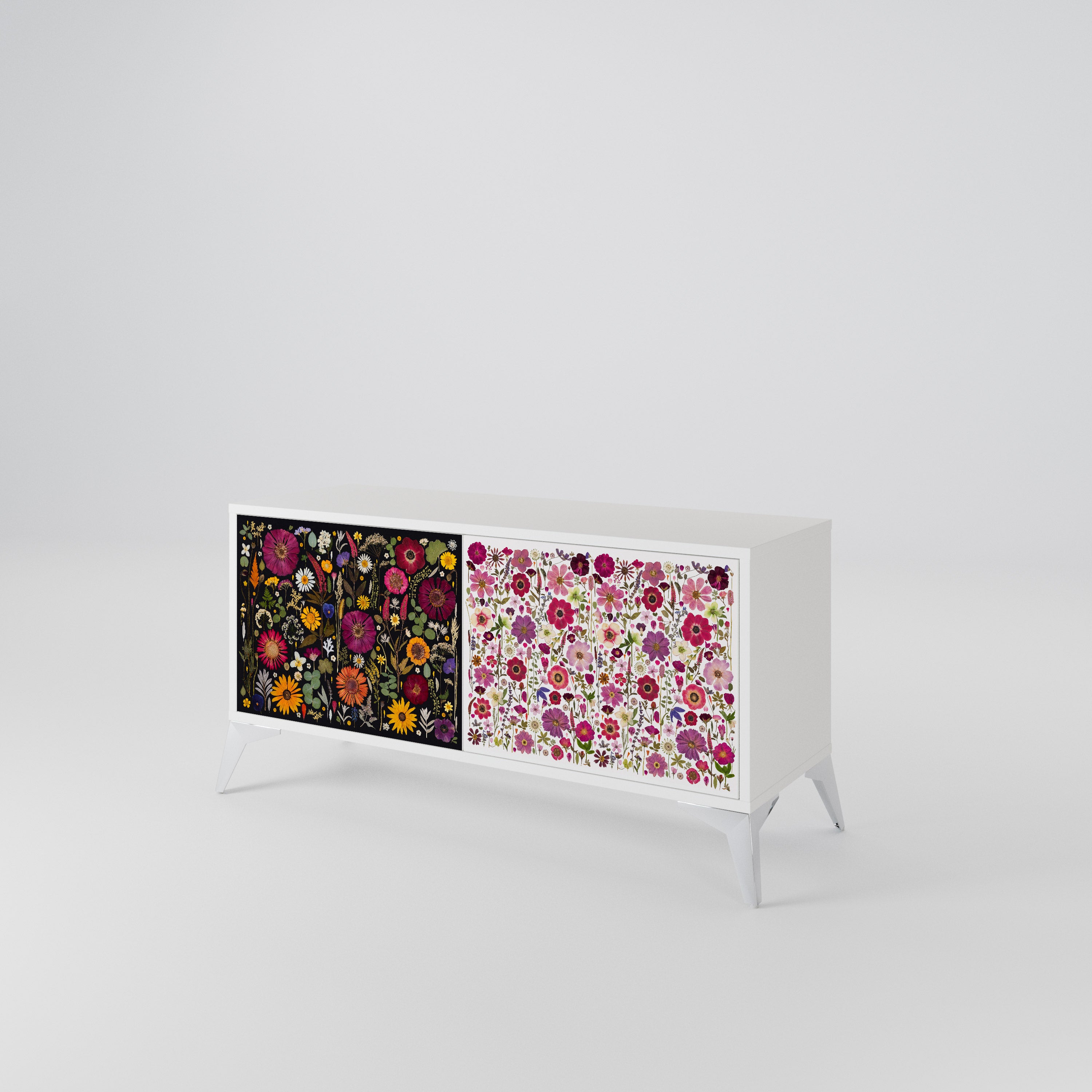 DAYNITE GARDEN Mueble de TV Compacto de 2 puertas