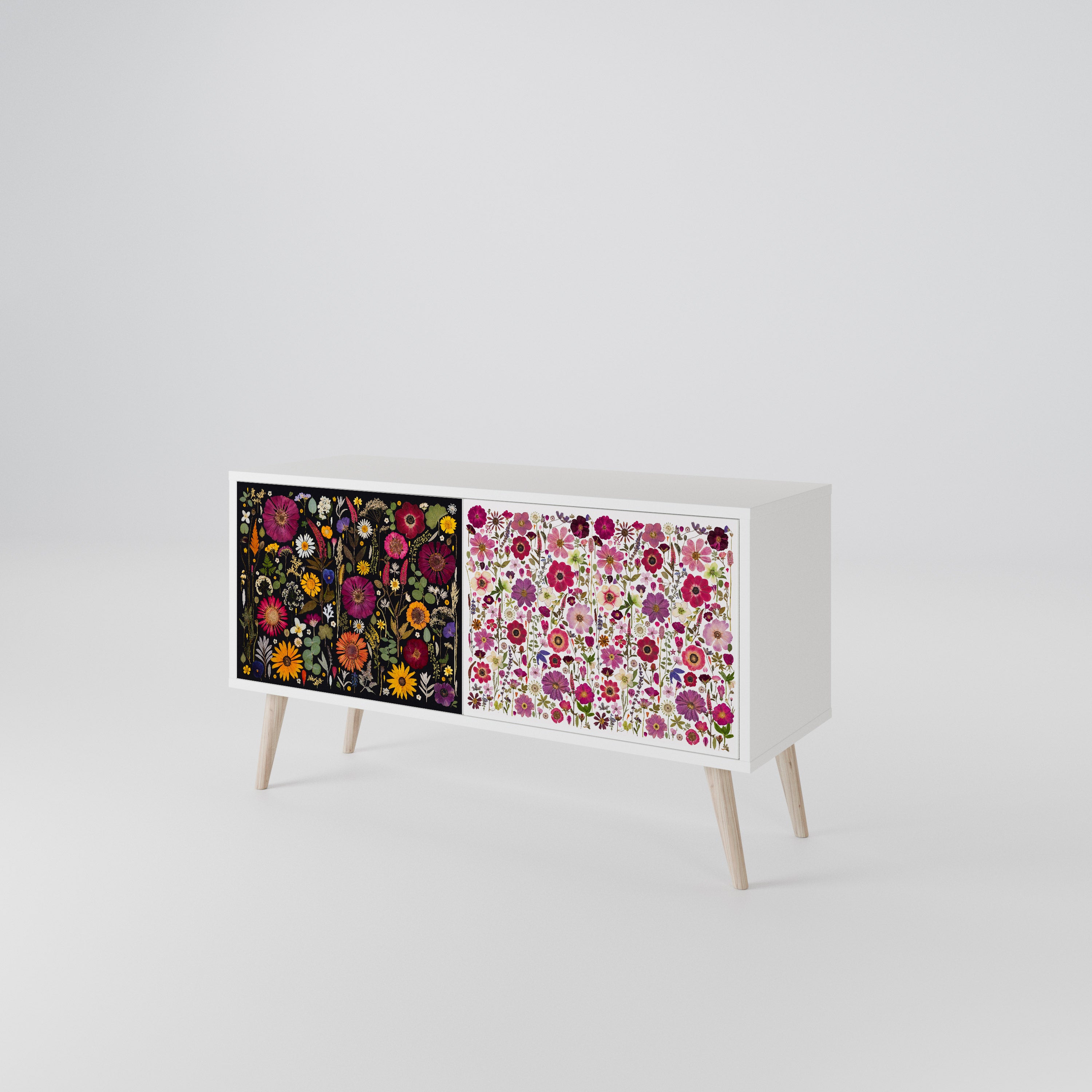 DAYNITE GARDEN Mueble de TV Compacto de 2 puertas