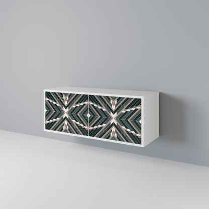 DIMENSION DELIGHTS Compact 2-Door TV Cabinet