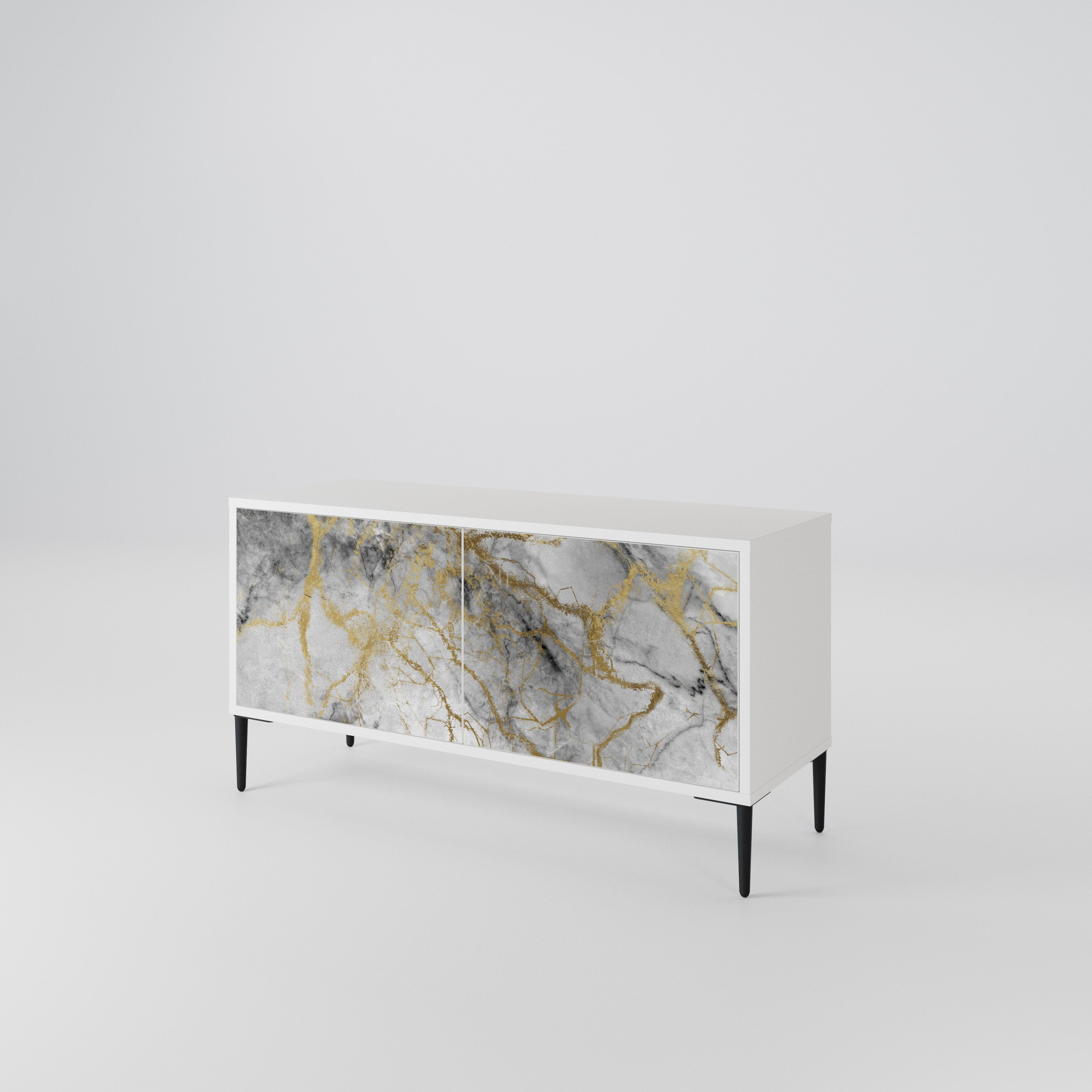 TIMELESS GLIDE Mueble de TV Compacto de 2 puertas