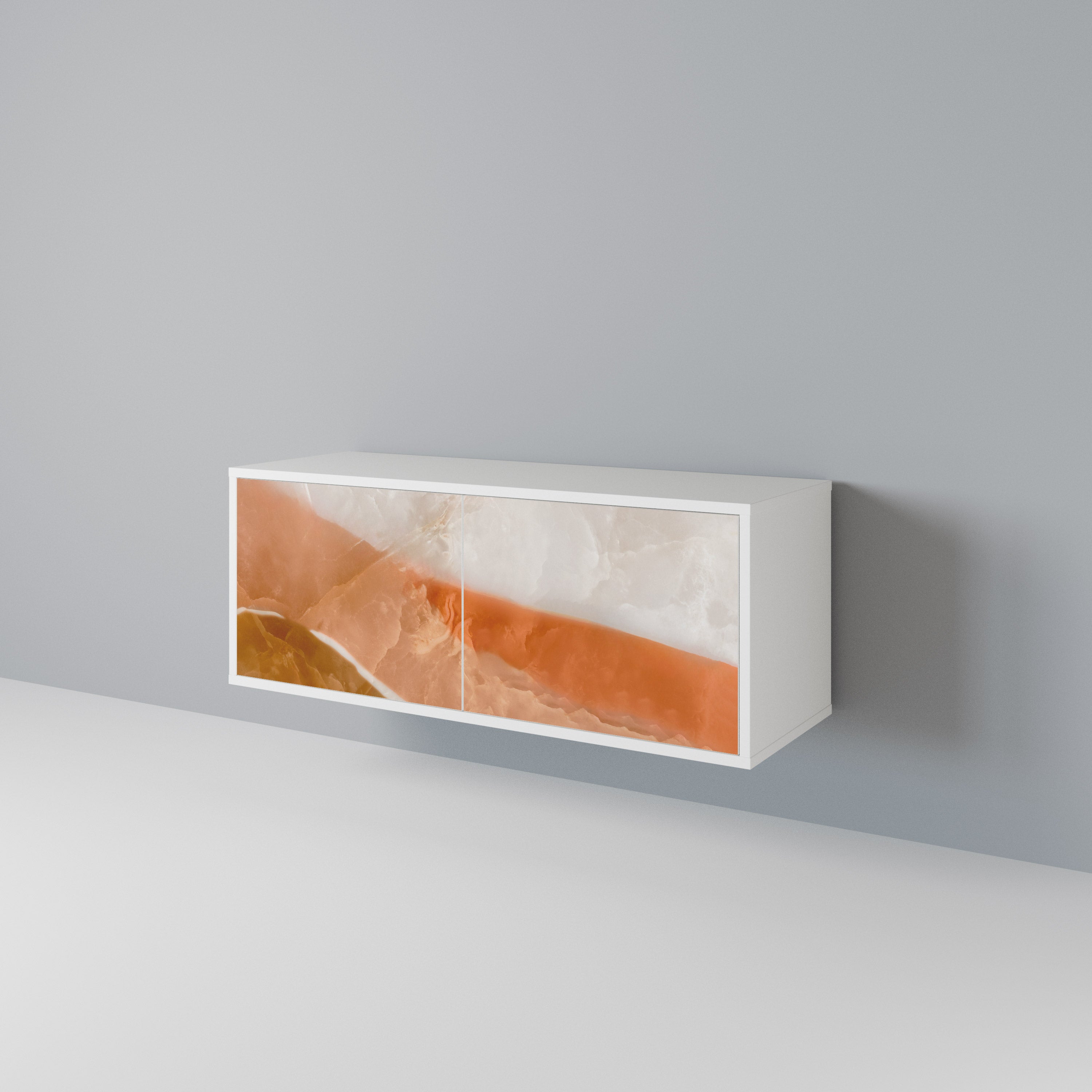 SANDHILLS SPLENDOUR Mueble de TV Compacto de 2 puertas