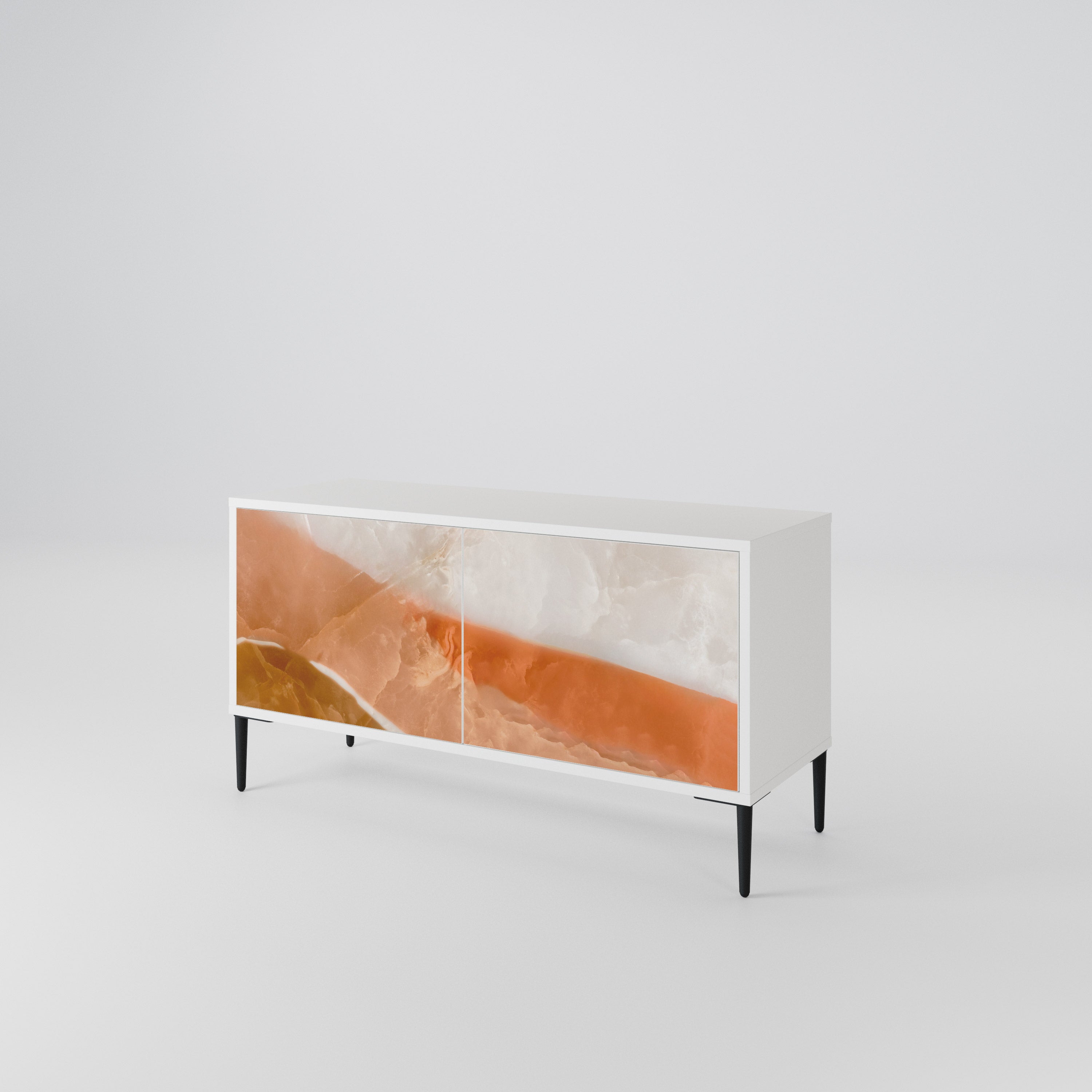 SANDHILLS SPLENDOUR Mueble de TV Compacto de 2 puertas