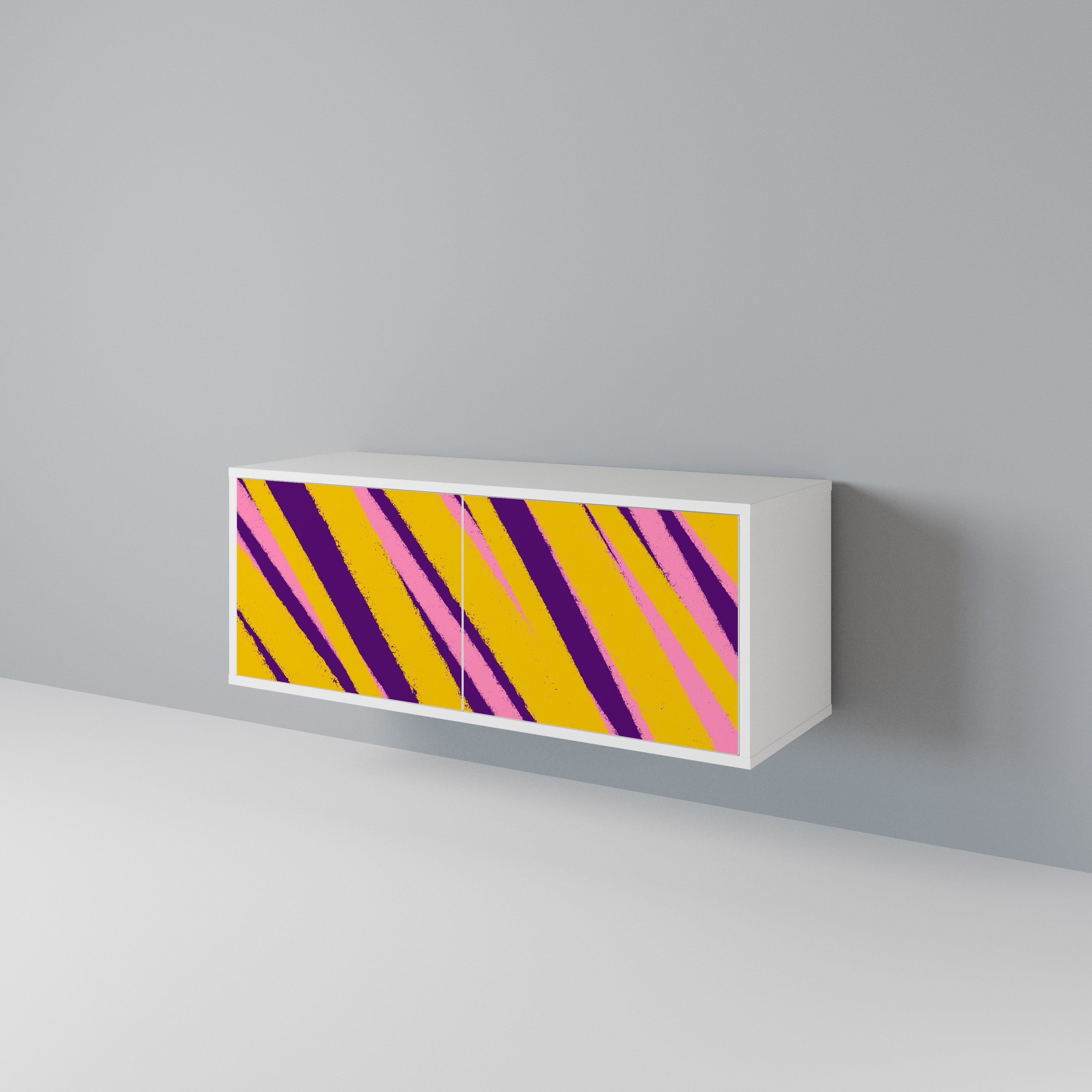 DREAMS COME TRUE Mueble de TV Compacto de 2 puertas