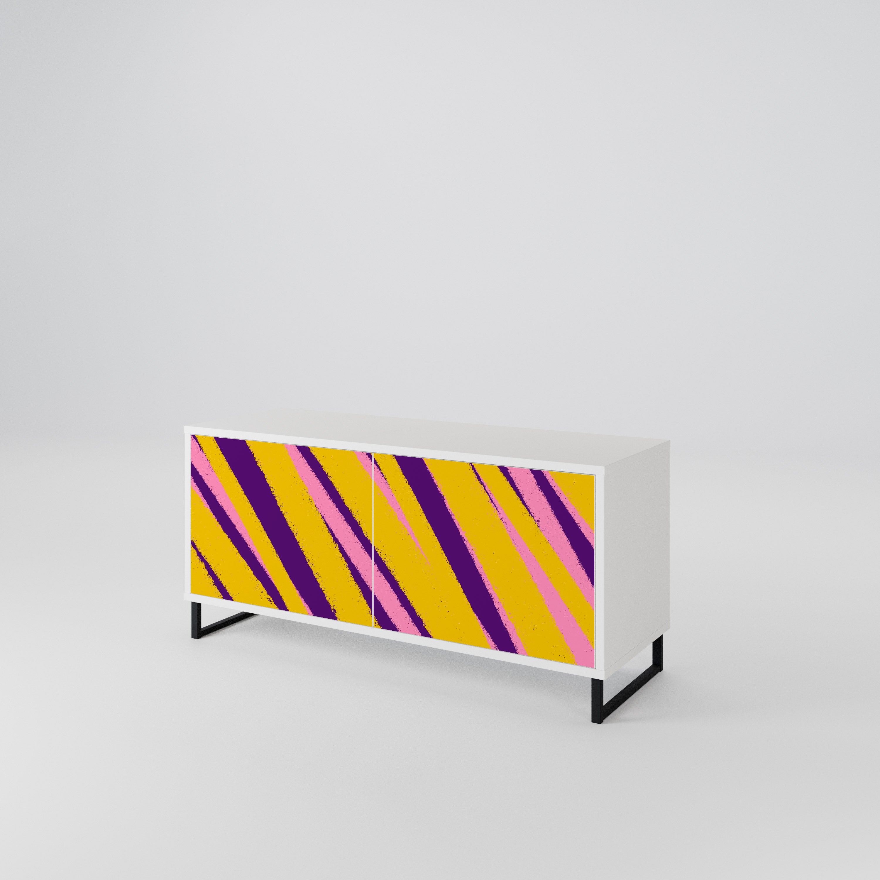 DREAMS COME TRUE Mueble de TV Compacto de 2 puertas