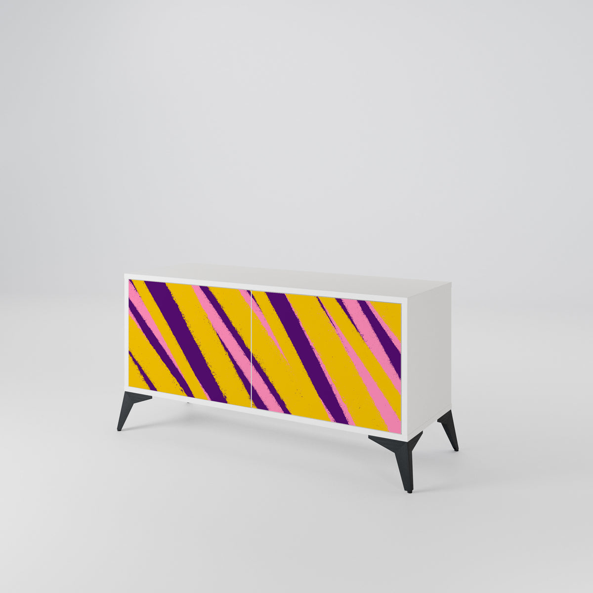 DREAMS COME TRUE Mueble de TV Compacto de 2 puertas