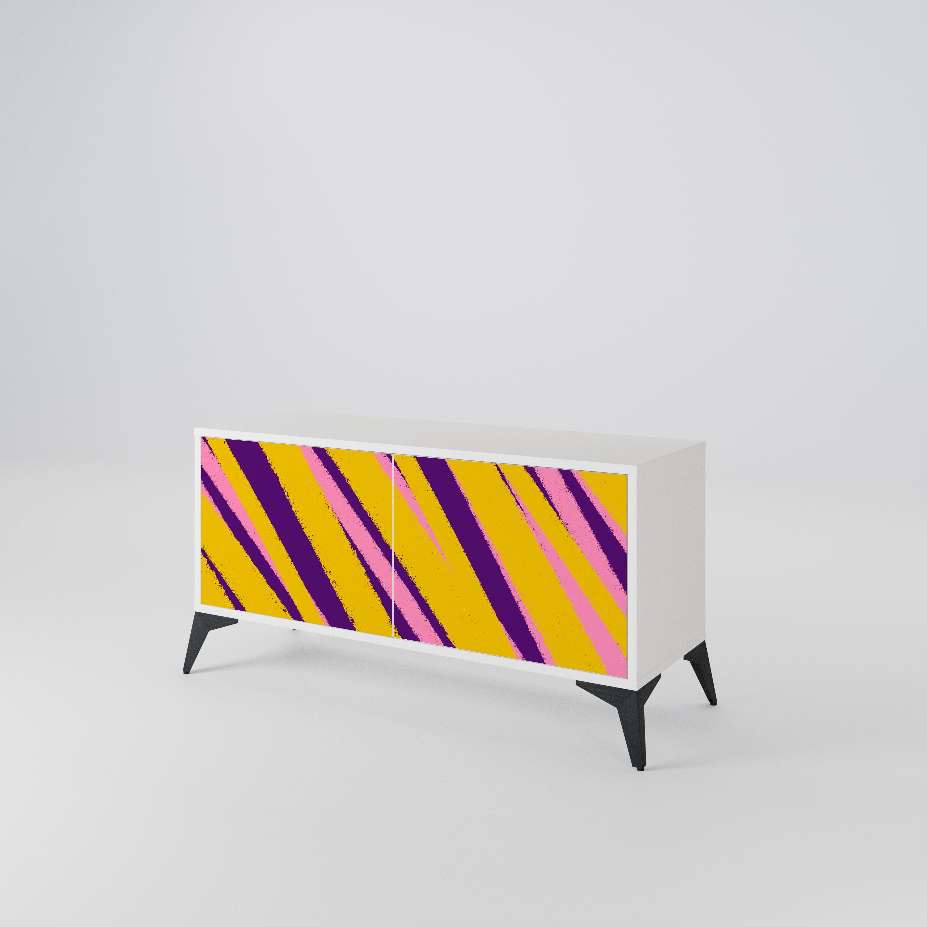 DREAMS COME TRUE Mueble de TV Compacto de 2 puertas