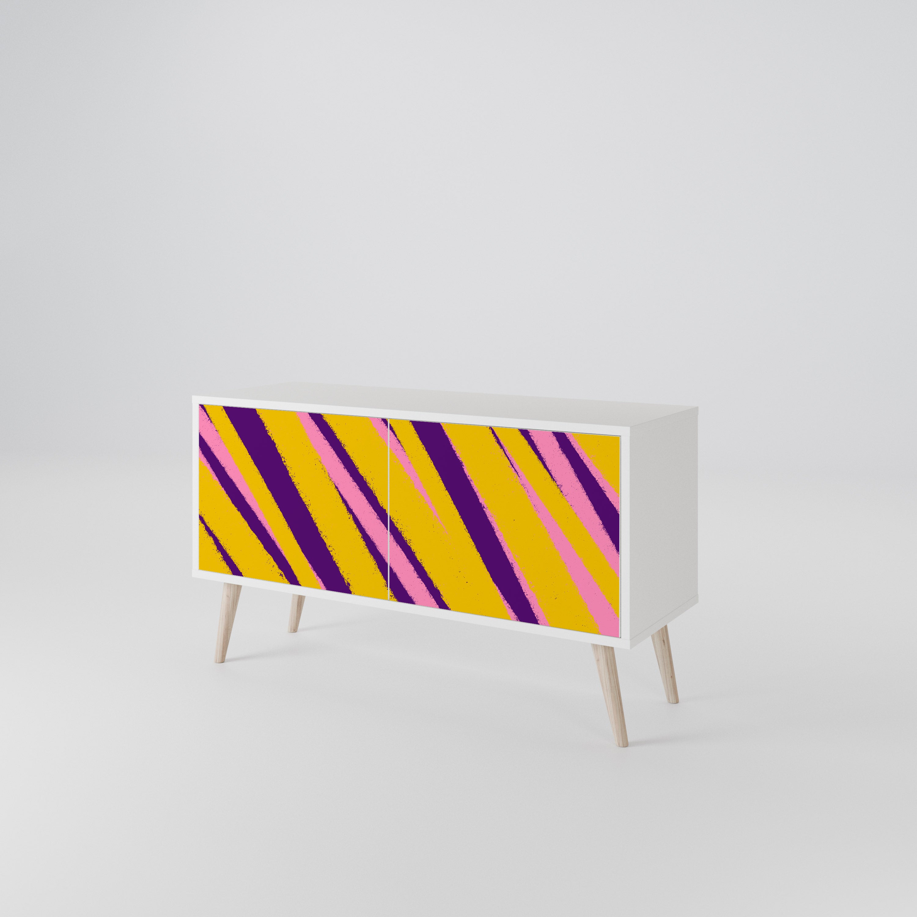 DREAMS COME TRUE Mueble de TV Compacto de 2 puertas