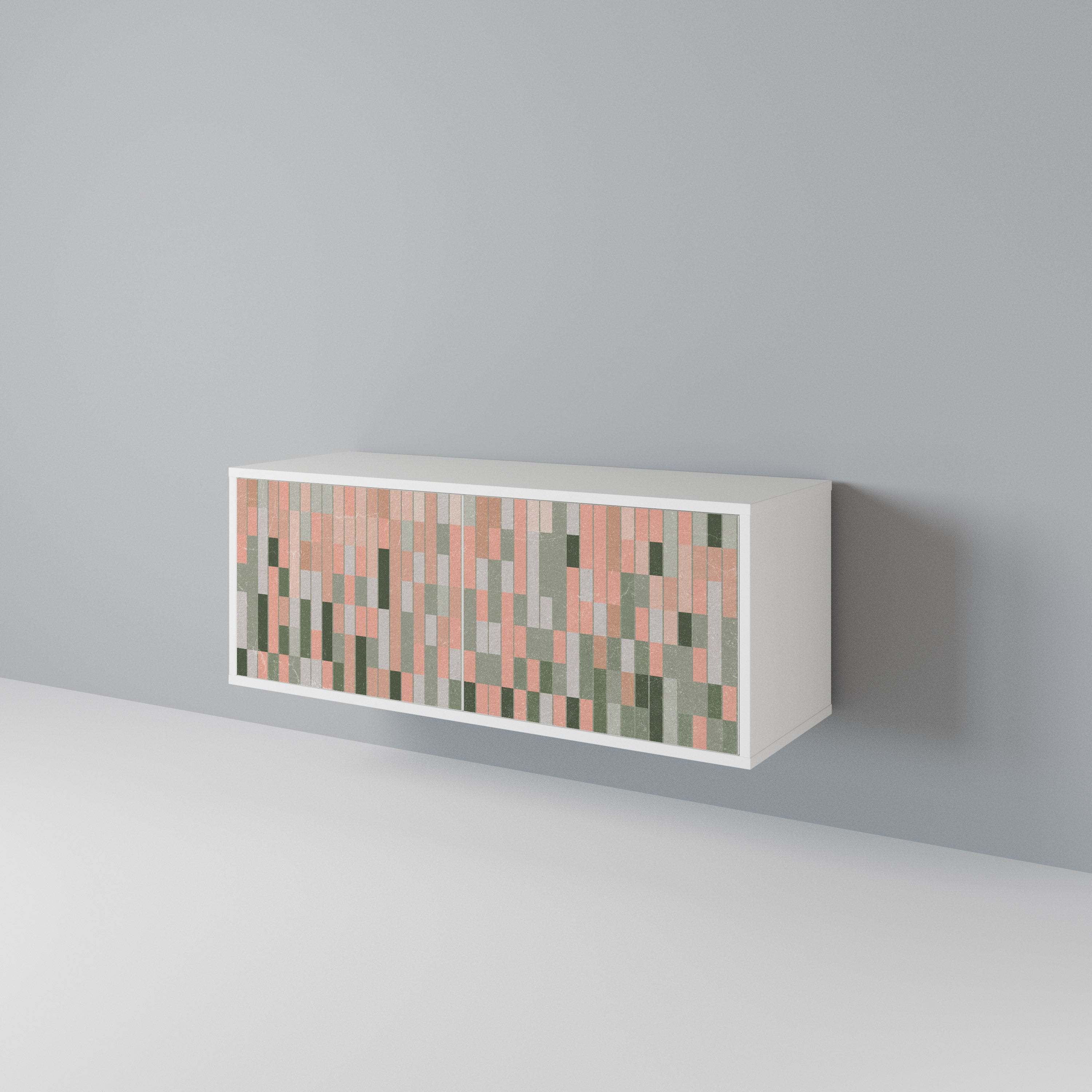 BUILDING THE FUTURE Mueble de TV Compacto de 2 puertas