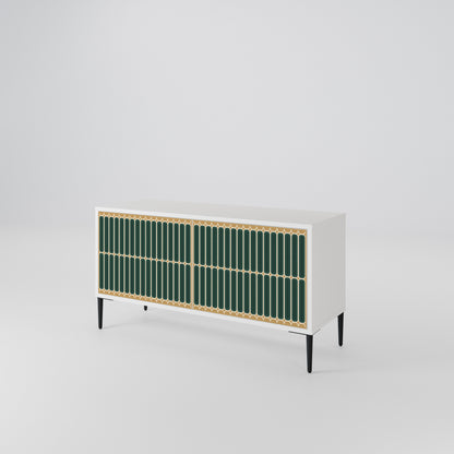ILUSION GATE Mueble de TV Compacto de 2 puertas