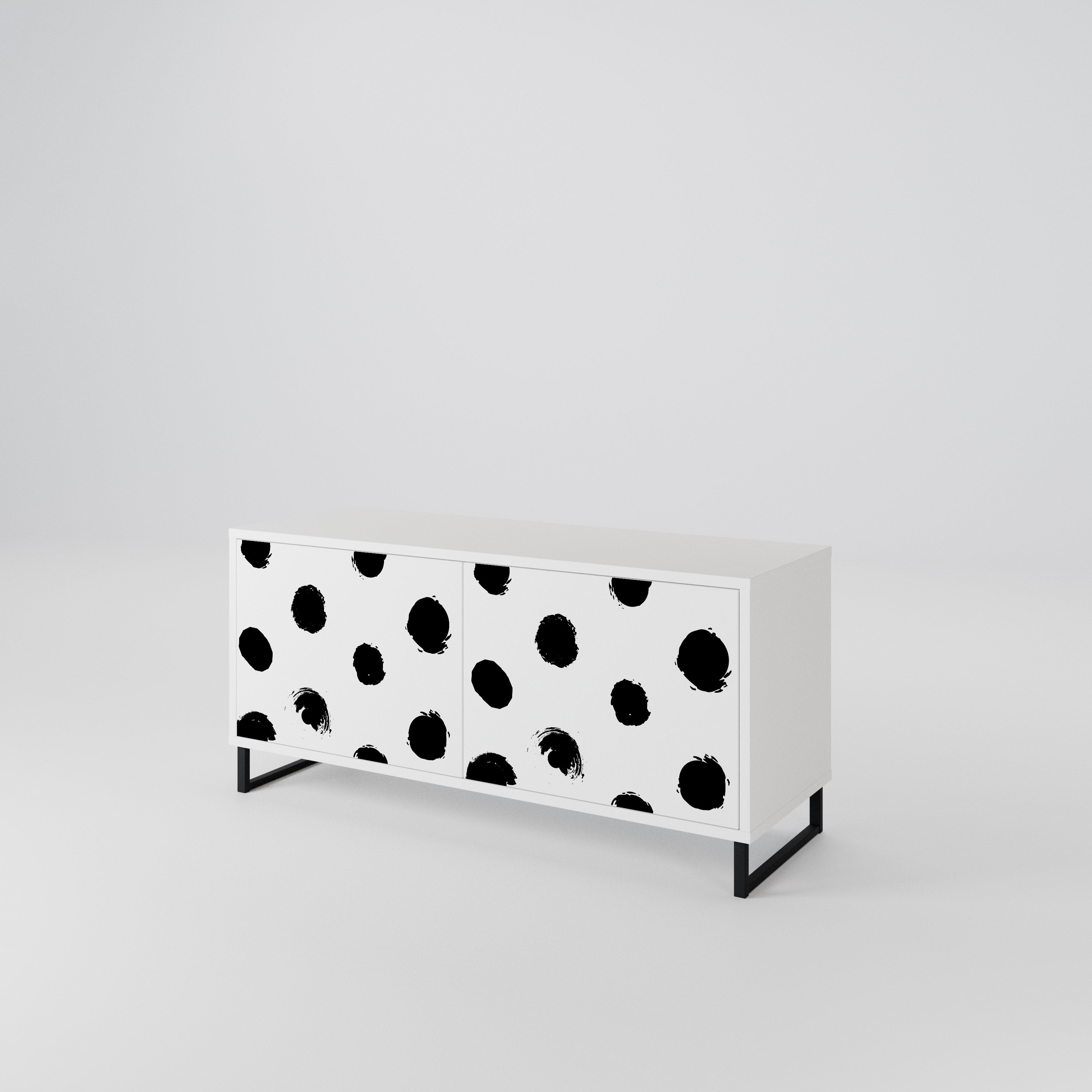 SLIPPING MINUTES Mueble de TV Compacto de 2 puertas