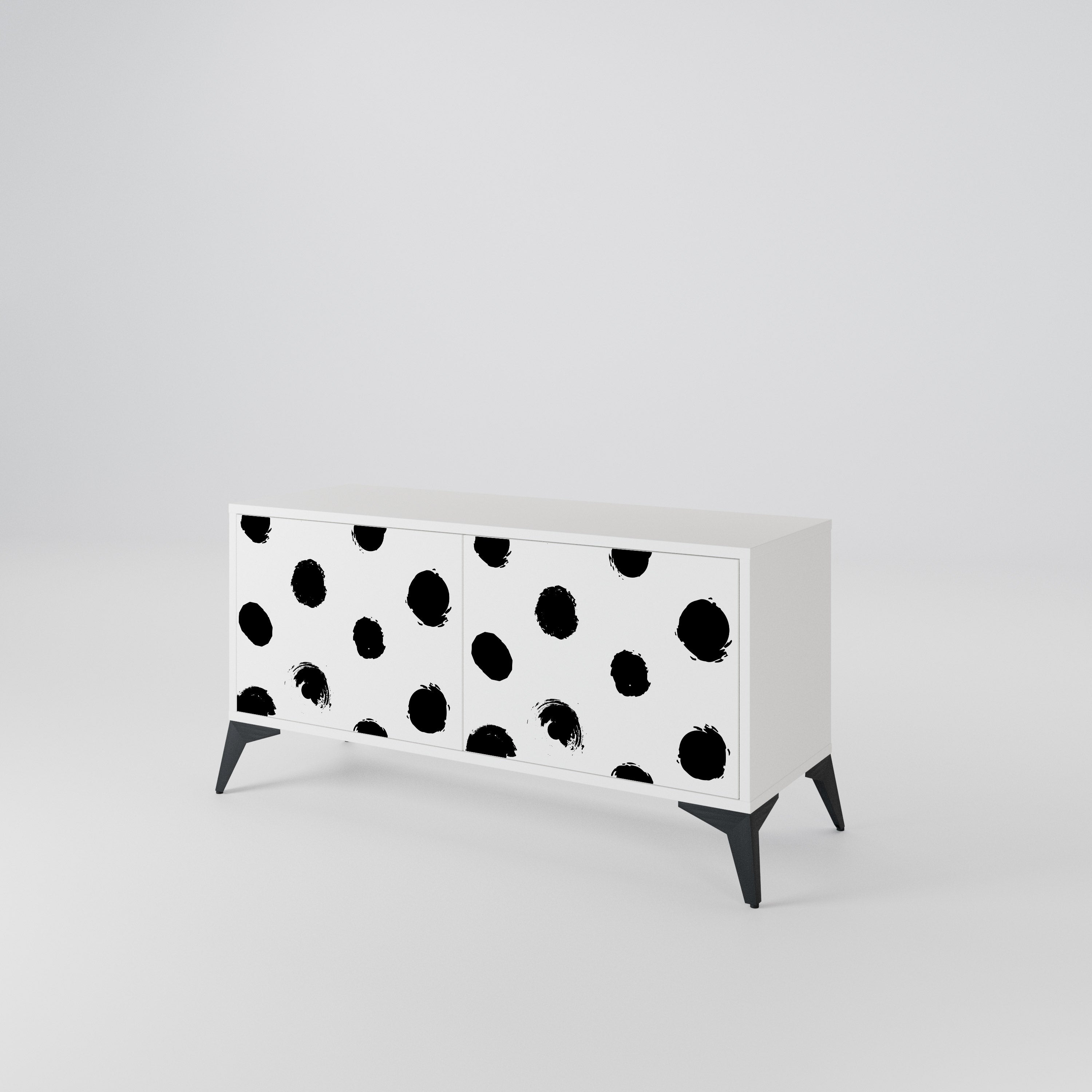 SLIPPING MINUTES Mueble de TV Compacto de 2 puertas