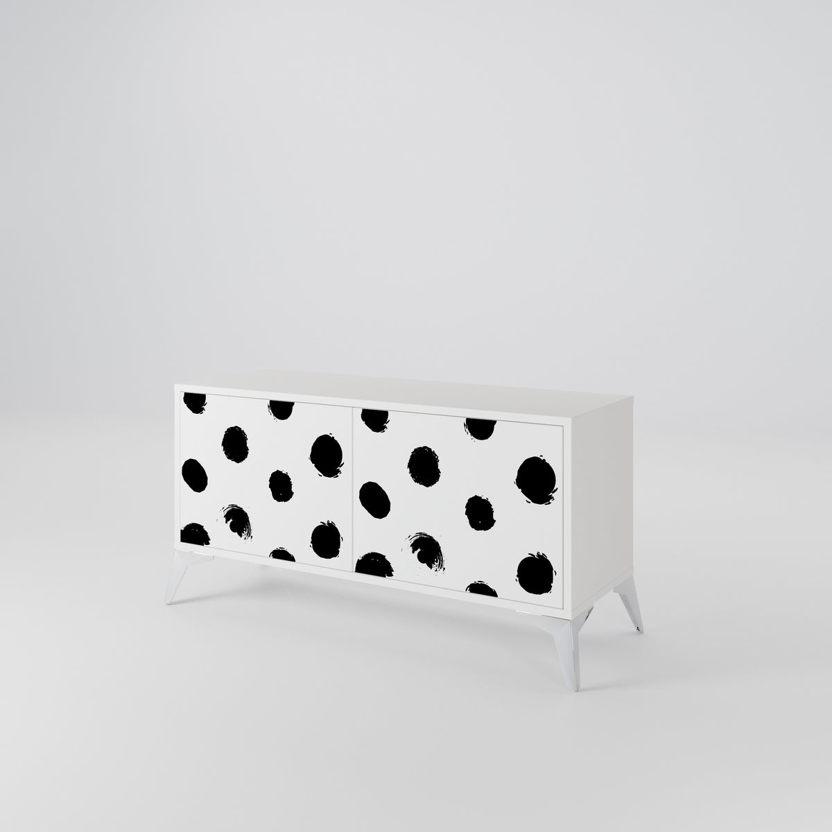 SLIPPING MINUTES Mueble de TV Compacto de 2 puertas