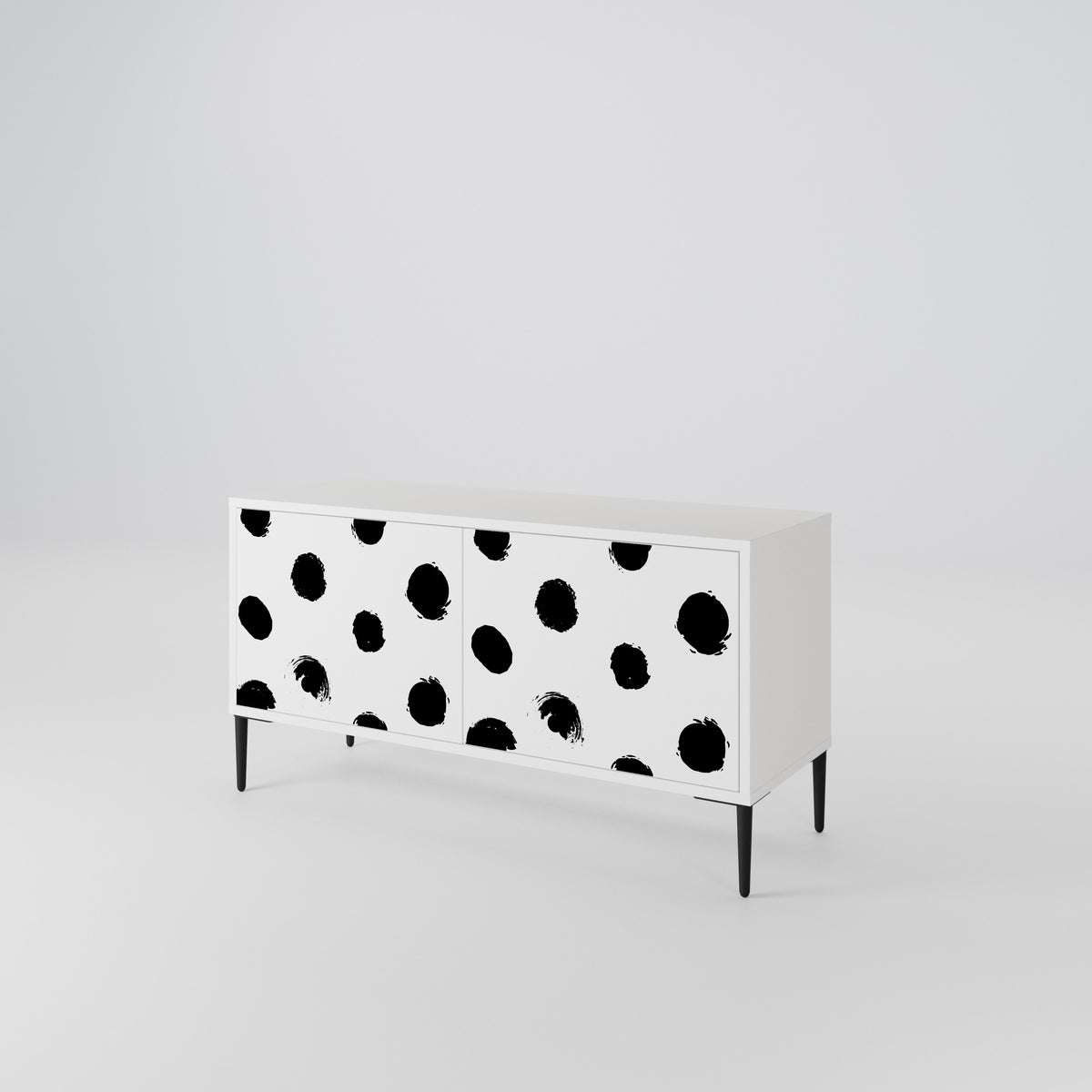 SLIPPING MINUTES Mueble de TV Compacto de 2 puertas