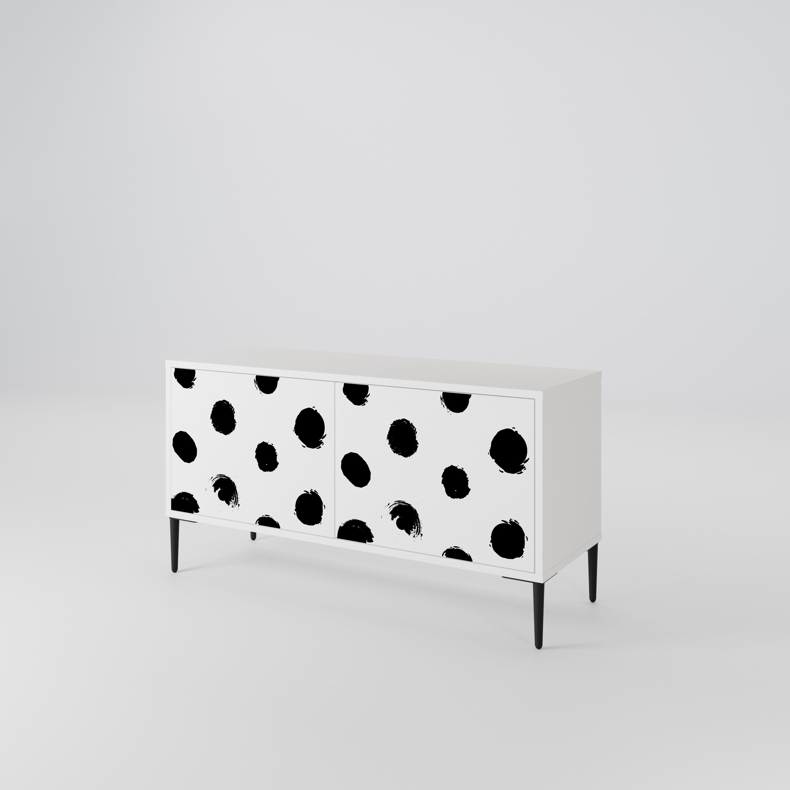 SLIPPING MINUTES Mueble de TV Compacto de 2 puertas
