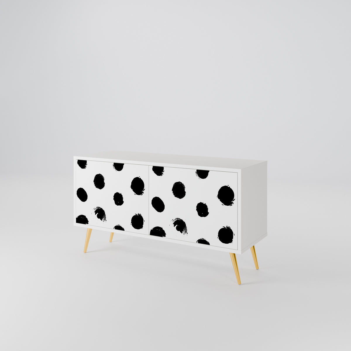 SLIPPING MINUTES Mueble de TV Compacto de 2 puertas