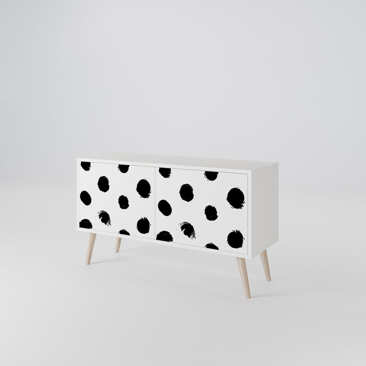 SLIPPING MINUTES Mueble de TV Compacto de 2 puertas