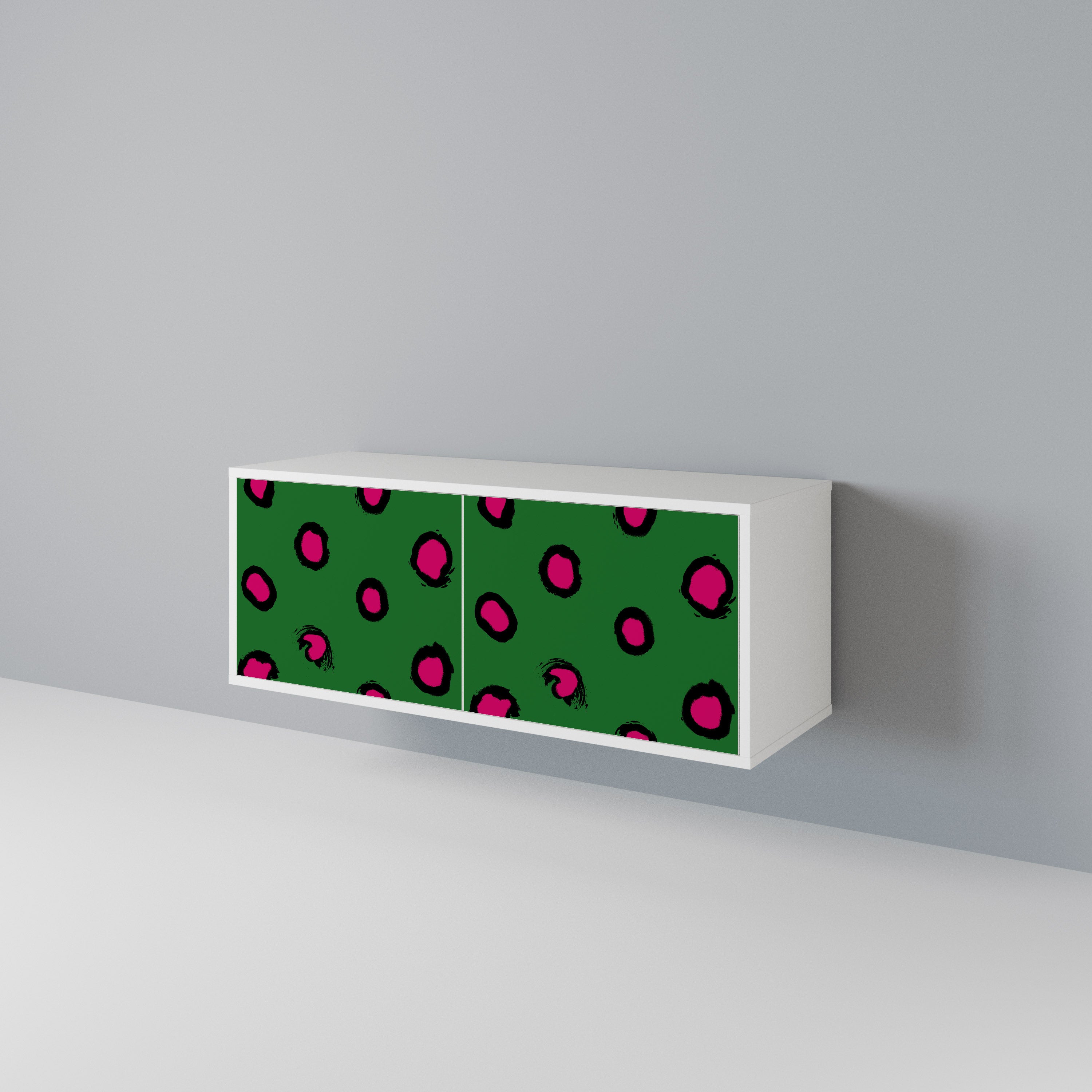 FUNKY SPOTS Mueble de TV Compacto de 2 puertas