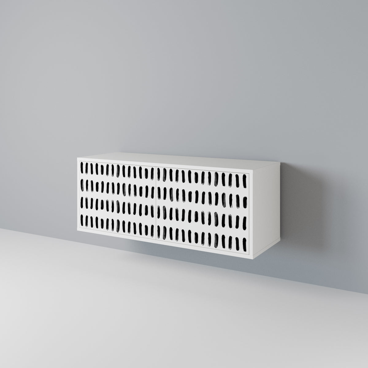 NIGHTY MELODIES Mueble de TV Compacto de 2 puertas