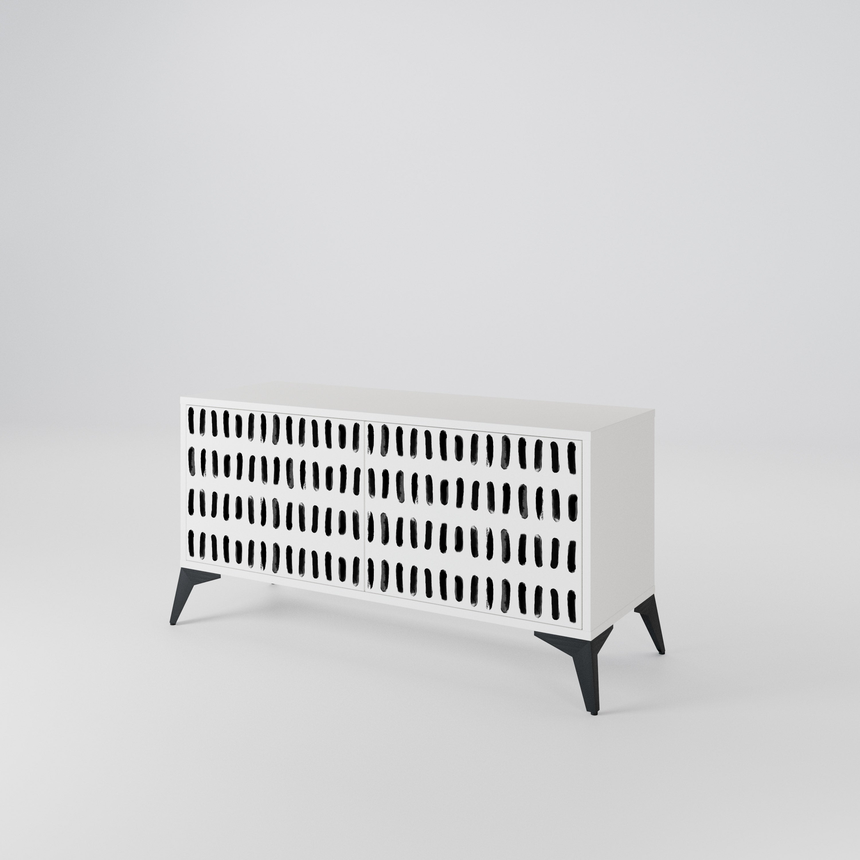 NIGHTY MELODIES Mueble de TV Compacto de 2 puertas