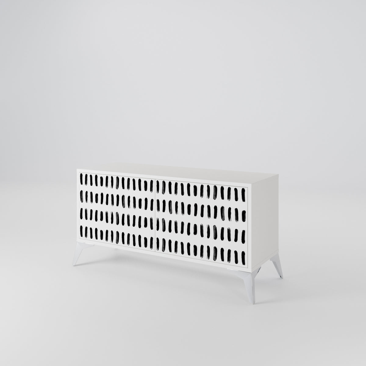 NIGHTY MELODIES Mueble de TV Compacto de 2 puertas