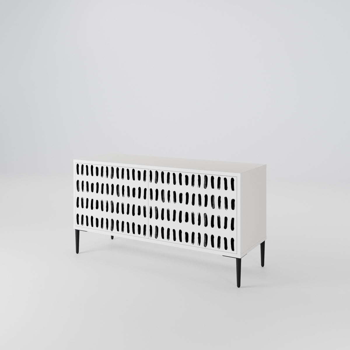 NIGHTY MELODIES Mueble de TV Compacto de 2 puertas