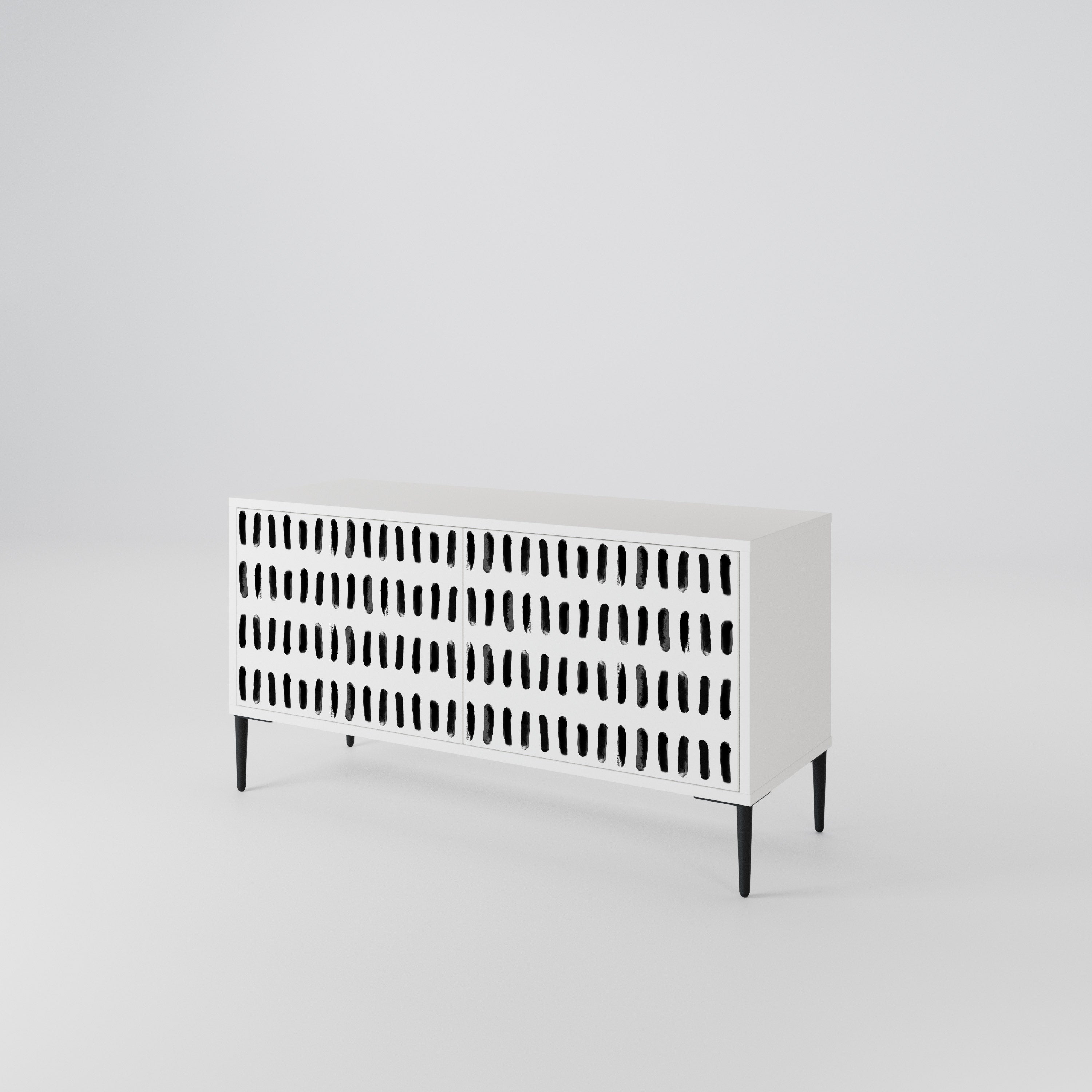 NIGHTY MELODIES Mueble de TV Compacto de 2 puertas
