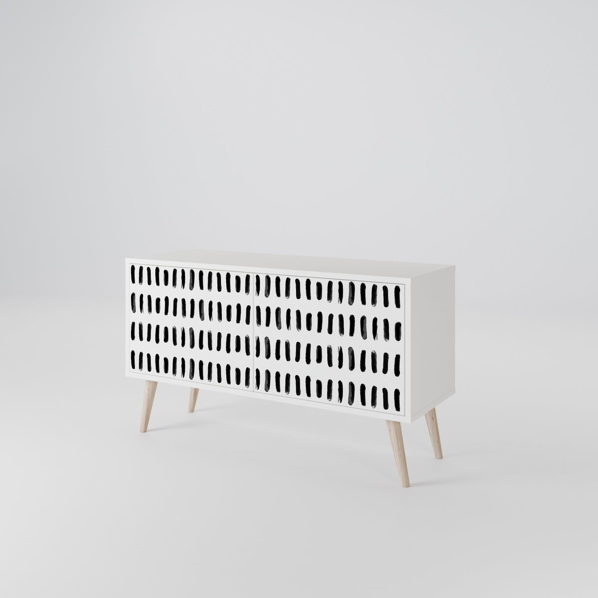 NIGHTY MELODIES Mueble de TV Compacto de 2 puertas