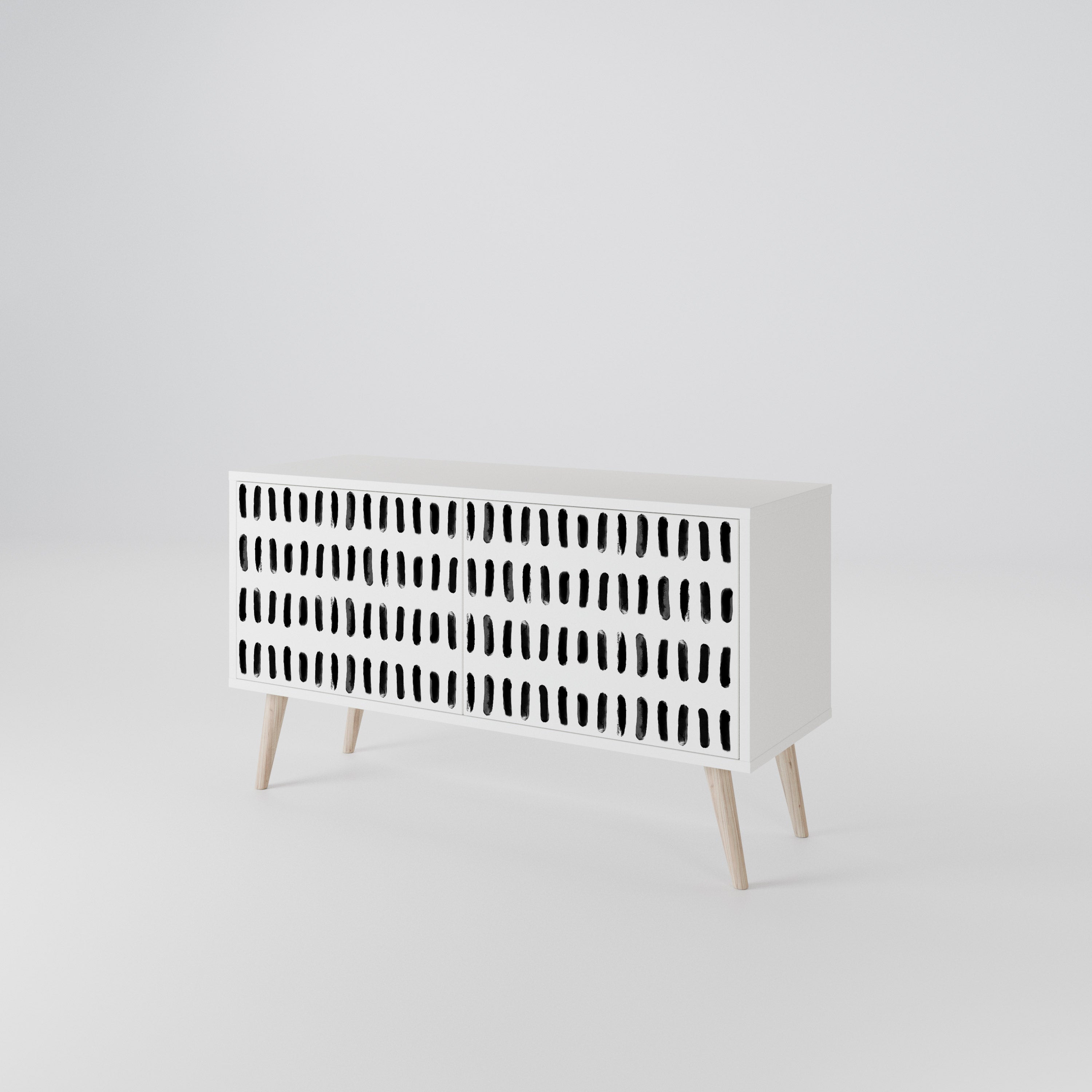 NIGHTY MELODIES Mueble de TV Compacto de 2 puertas